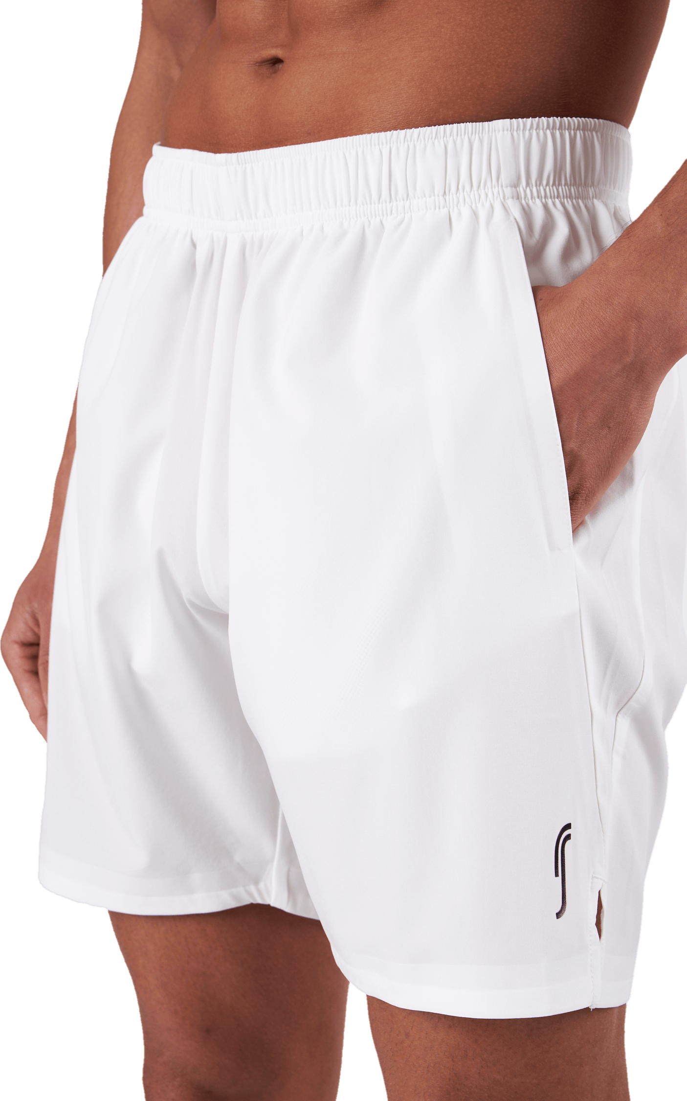 Men’s Performance Shorts White - Bild 4