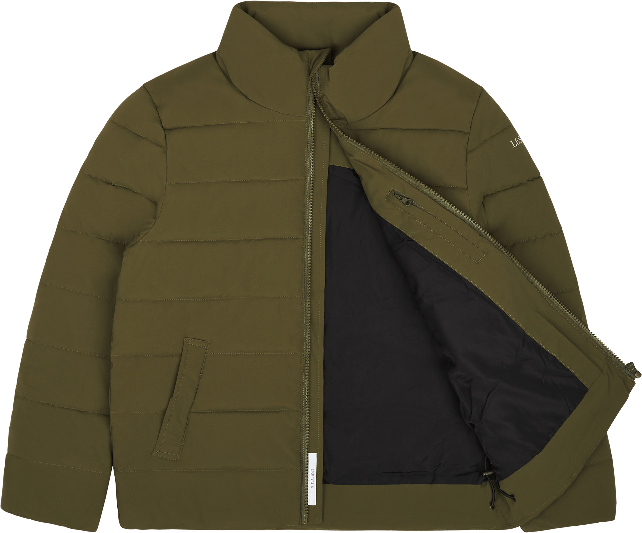 Mattis Puffer Jacket Kids Olive Night - Bild 5