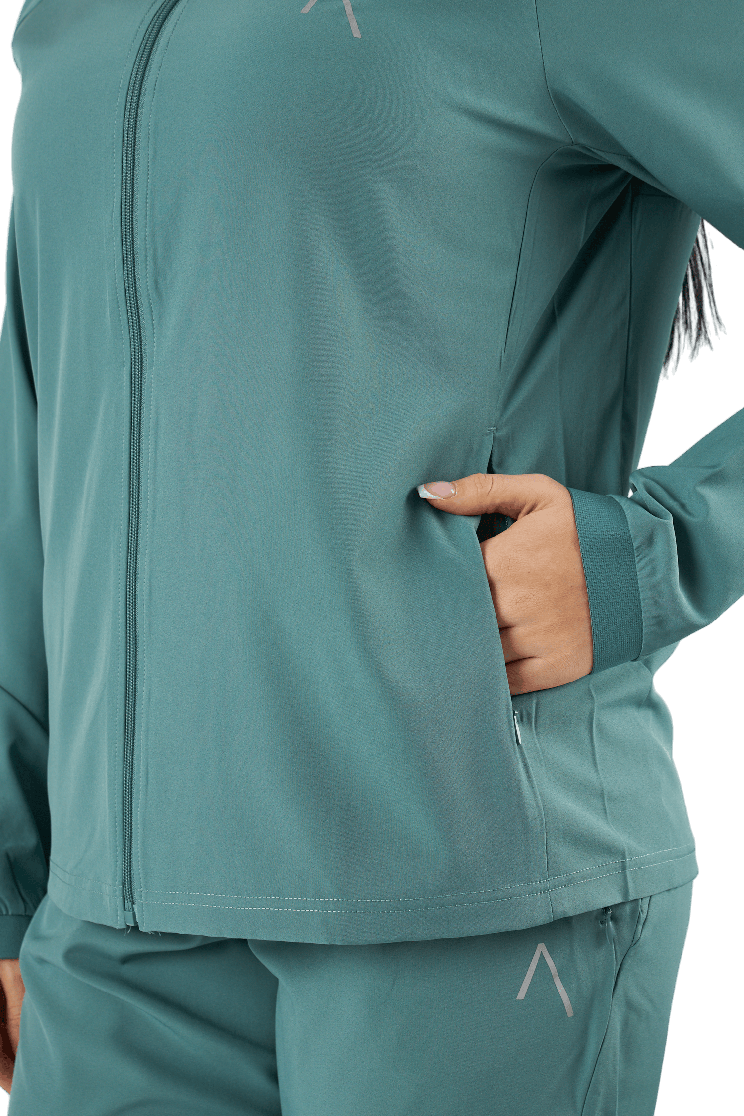 Tulip Hood Jacket Sagebush Green - Bild 5