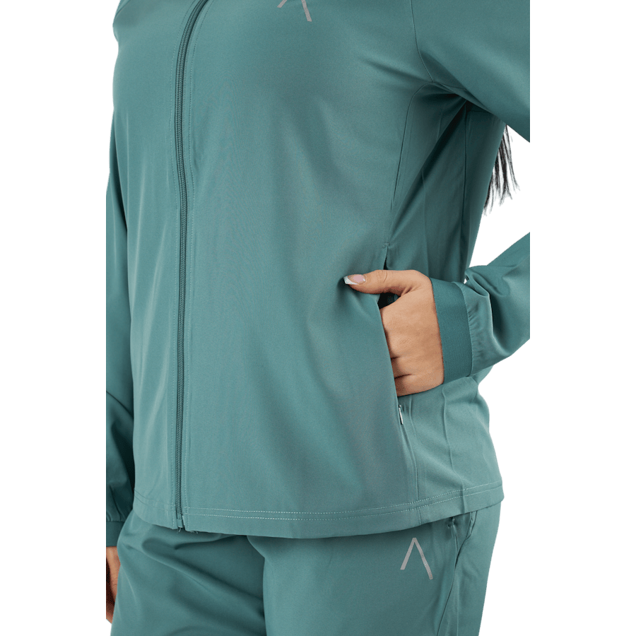 Tulip Hood Jacket Sagebush Green - Bild 5