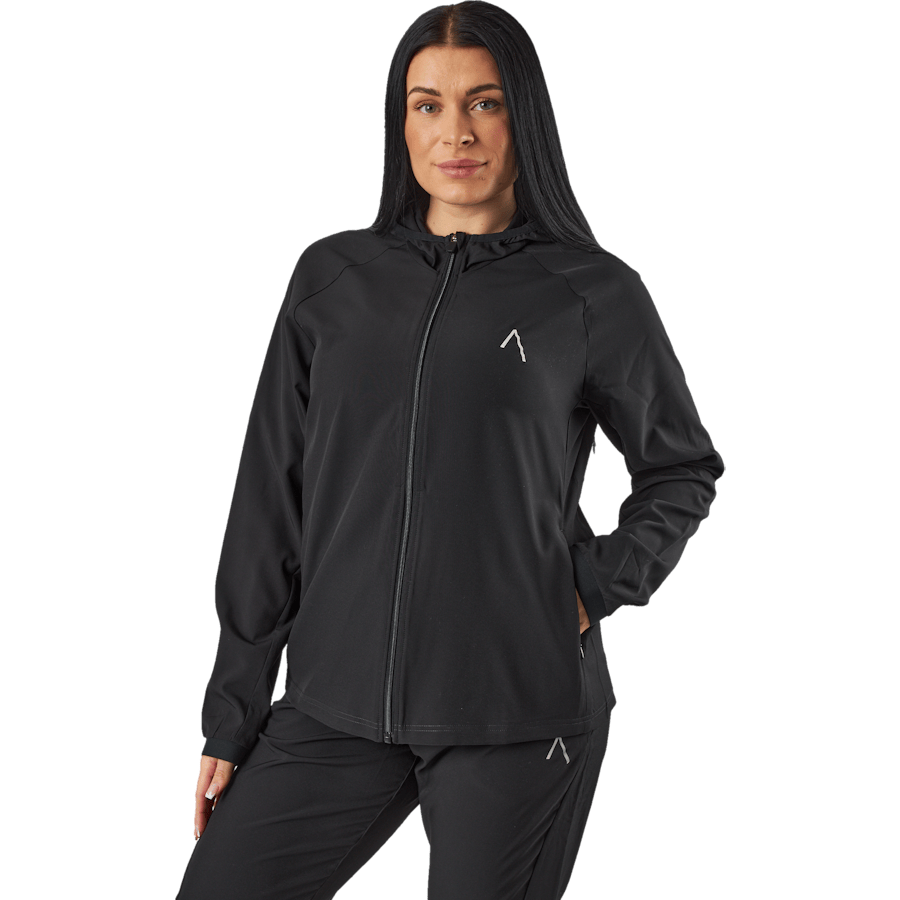 Tulip Hood Jacket Black