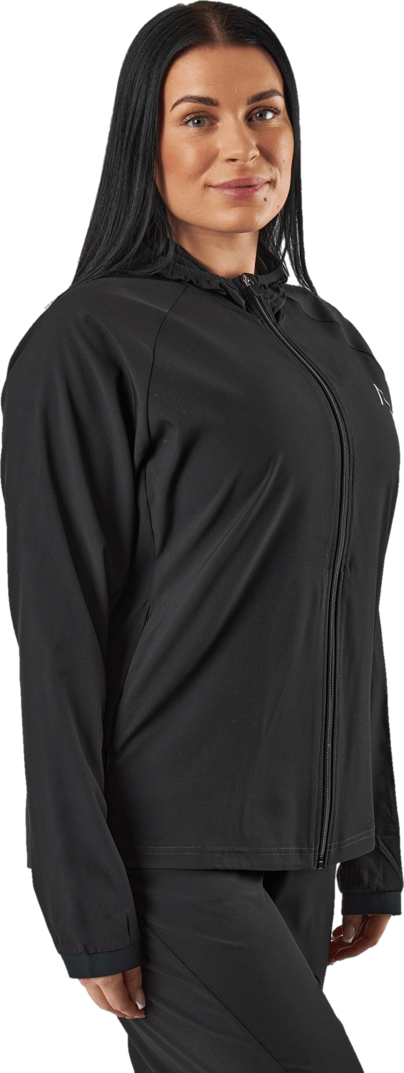 Tulip Hood Jacket Black - Bild 2