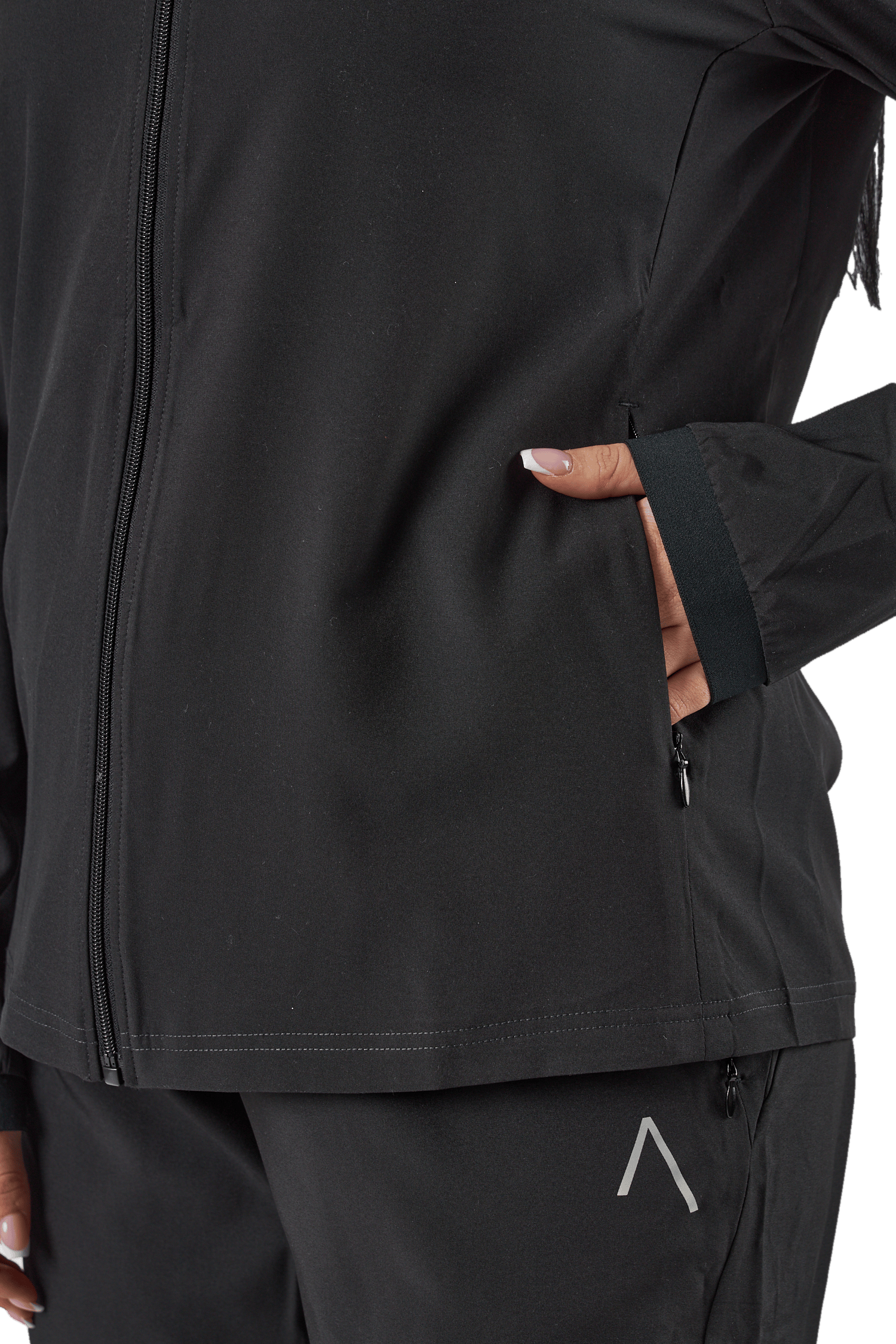 Tulip Hood Jacket Black - Bild 5