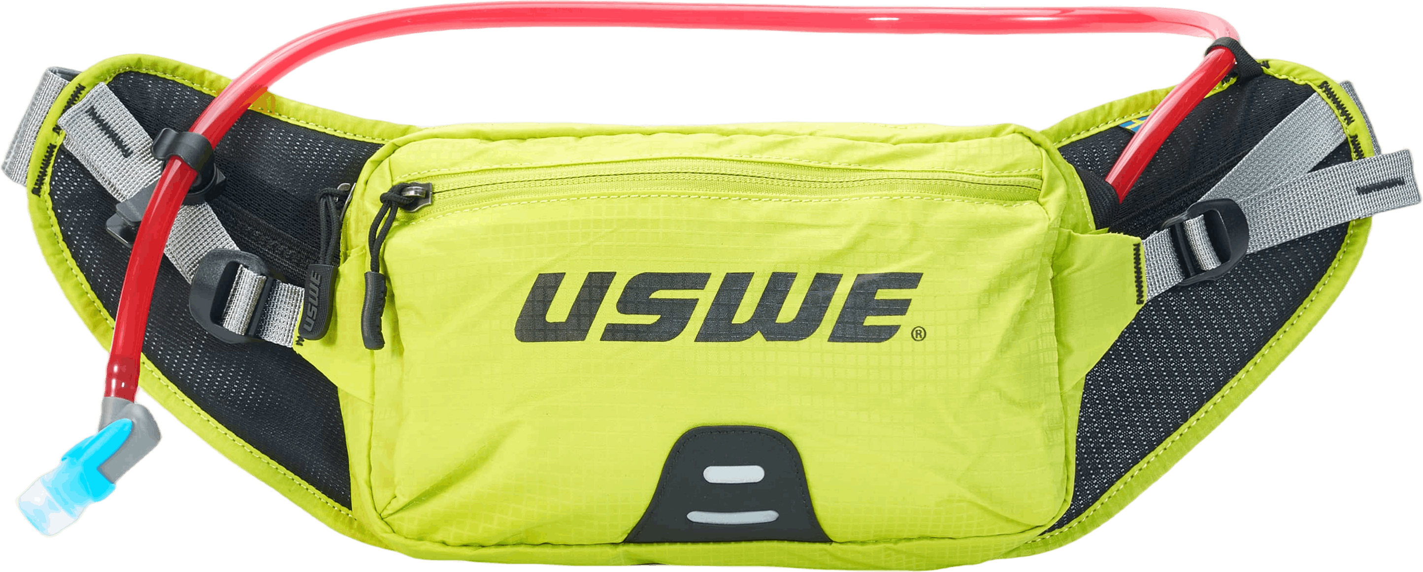 Zulo 2l Waist Pack Crazy Yellow, Unisex, Equipment, bags & backpacks, Running, ONESIZE