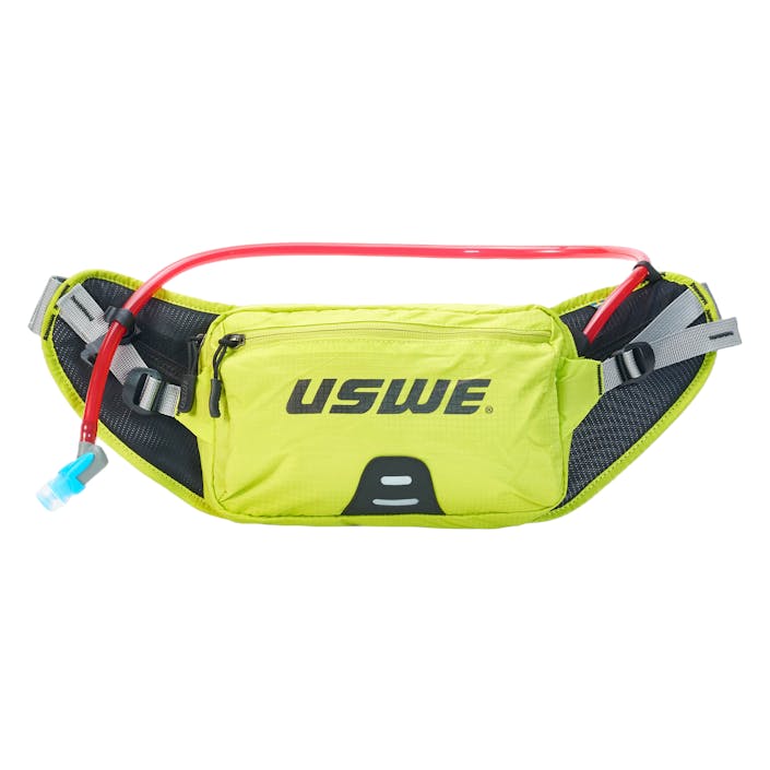 Zulo 2l Waist Pack Crazy Yellow, Unisex, Equipment, bags & backpacks, Running, ONESIZE
