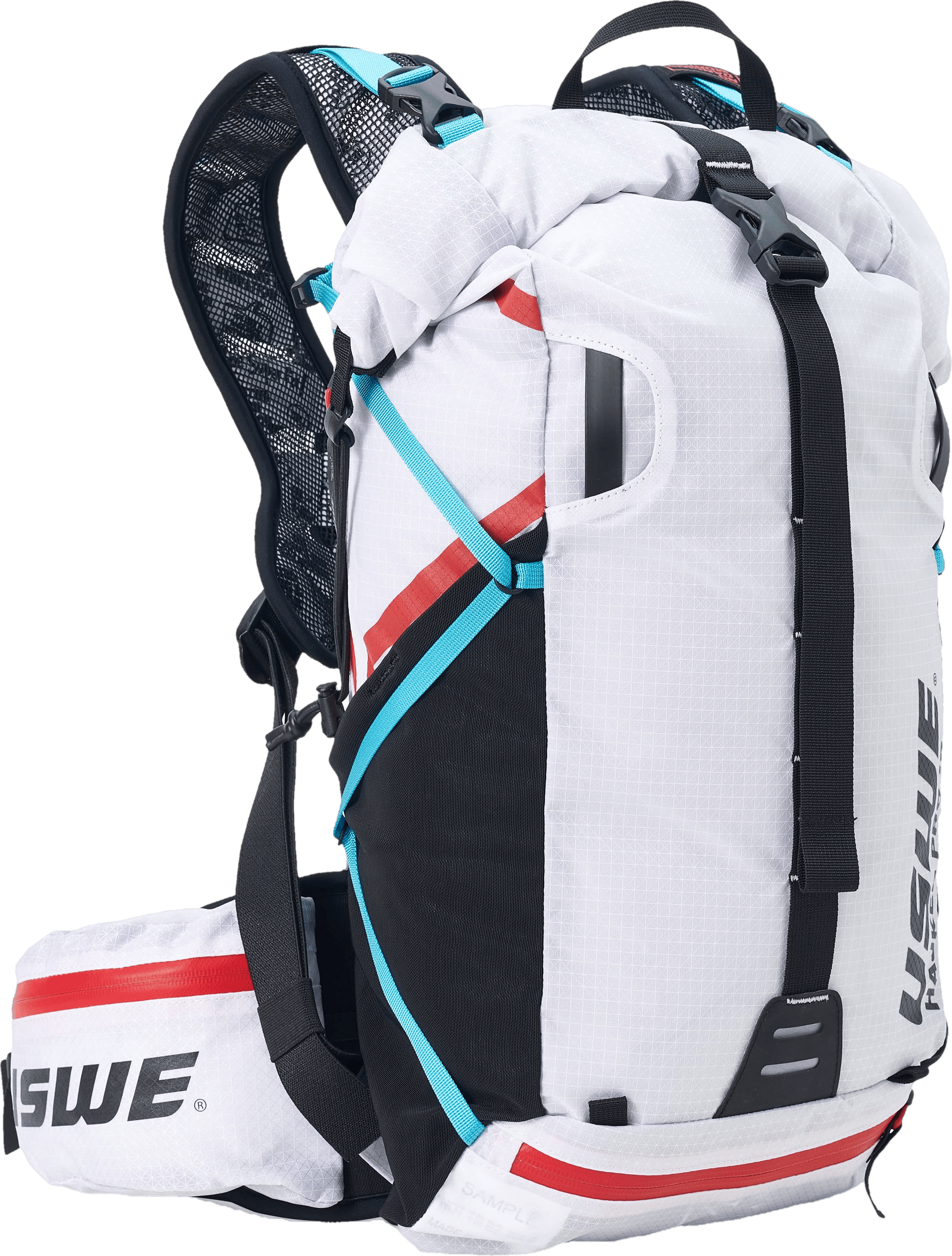 Hajker Pro 18l Rolltop Daypack Cool White, Unisex, Equipment, bags & backpacks, Running, Multi color, ONESIZE