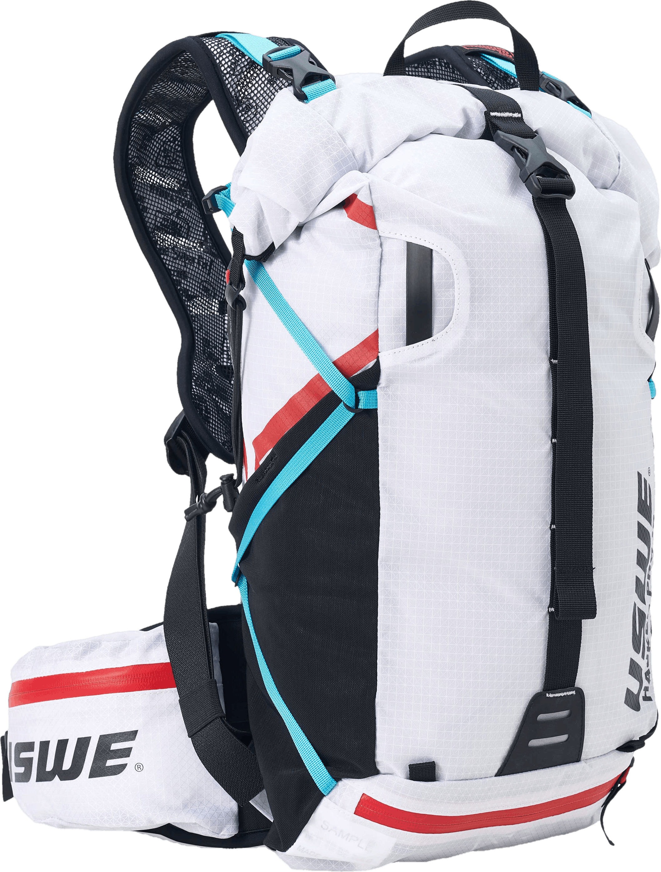 Hajker Pro 24l Rolltop Daypack Cool White, Unisex, Equipment, bags & backpacks, Running, Multi color, ONESIZE