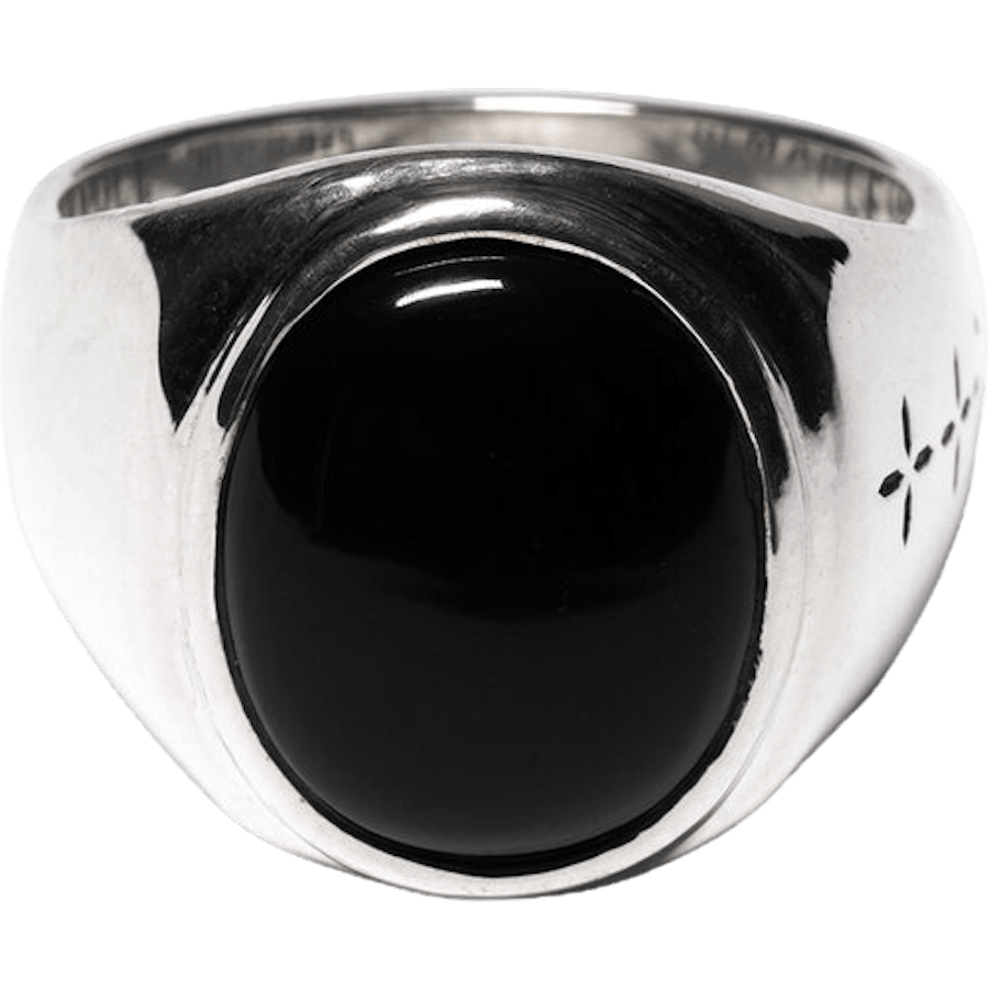 Tommy Signet Ring Silver 925/onyx