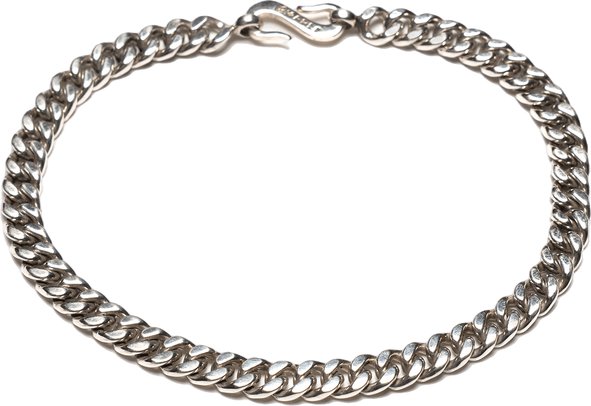 Cuban Link Bracelet 5mm Silver 925