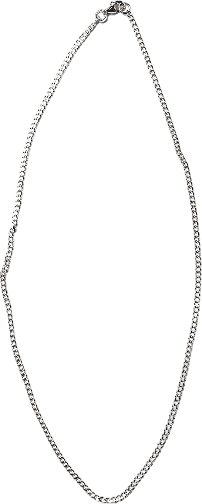 Curb Chain 2.5mm Silver 925, Unisex, Utstyr, annet tilbehør, Sølv, ONESIZE