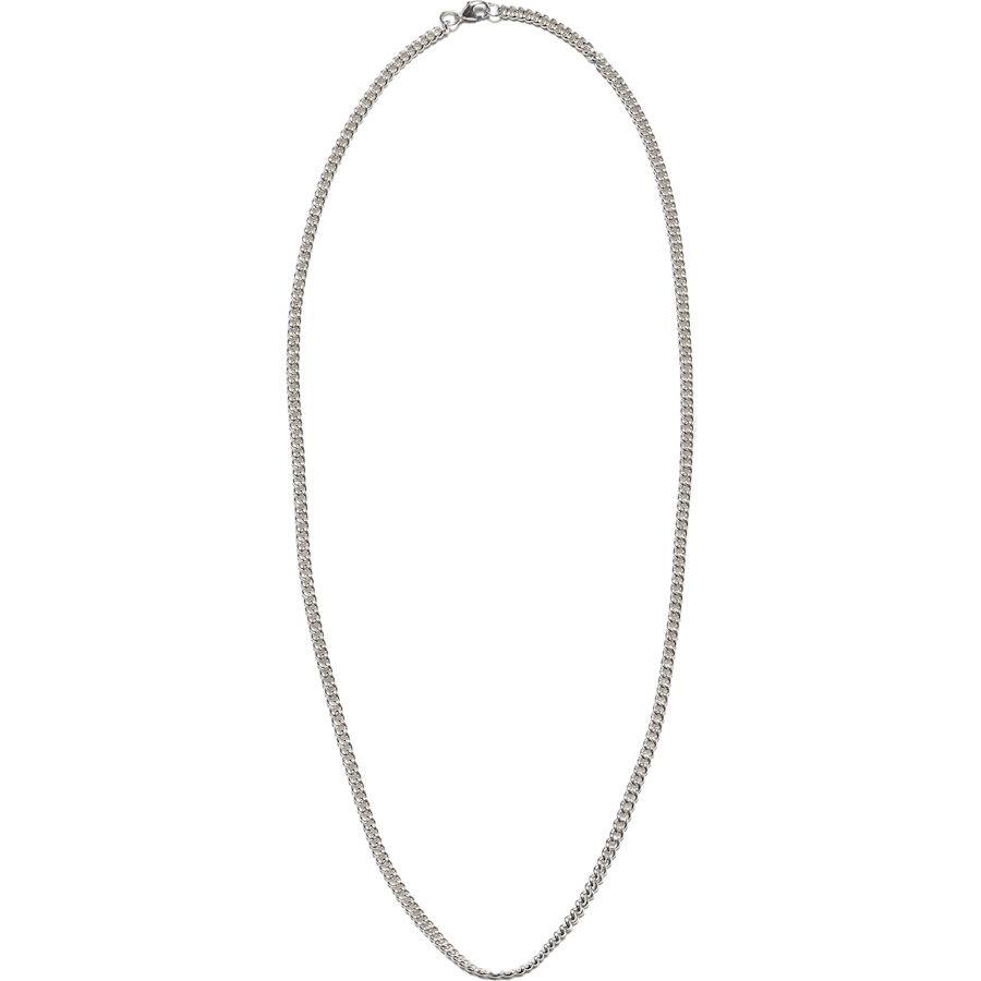 Curb Chain 4mm Silver 925