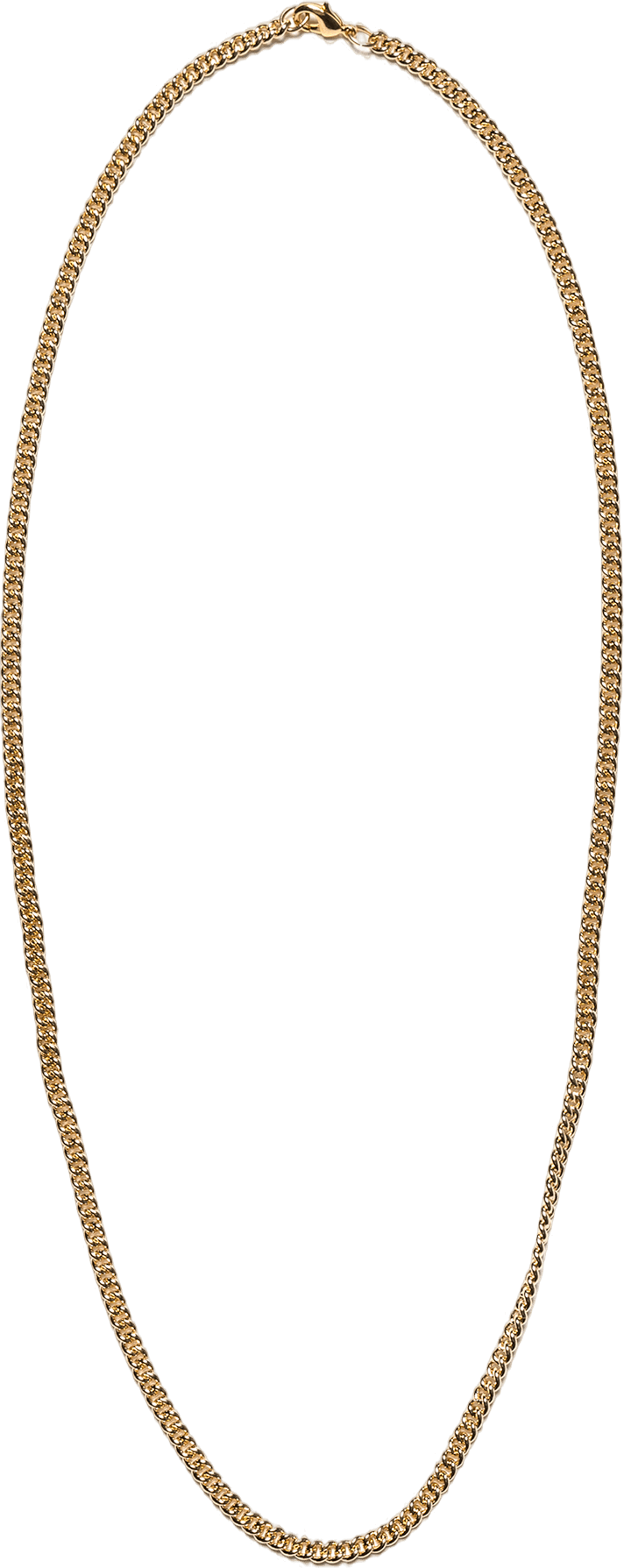 Curb Chain 4mm 14k Gold Filled, Unisex, Vybavenie, ostatné príslušenstvo, Žltá, ONESIZE
