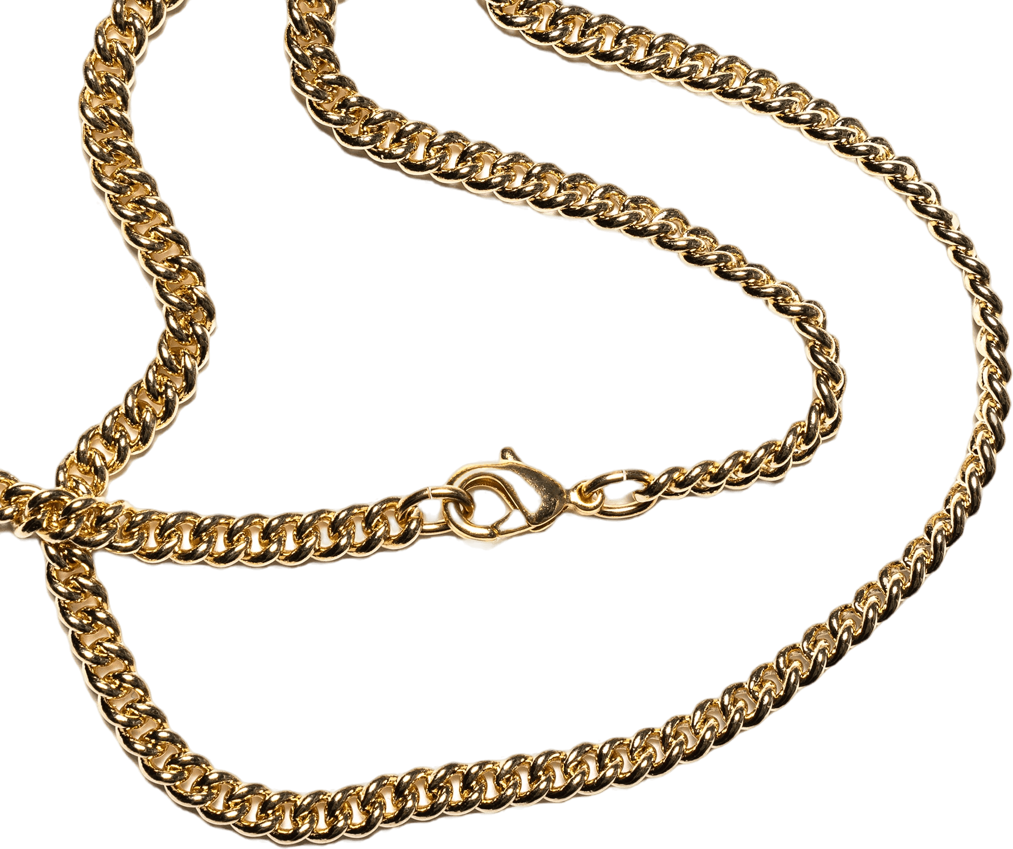 Curb Chain 4mm 14k Gold Filled - Bild 2