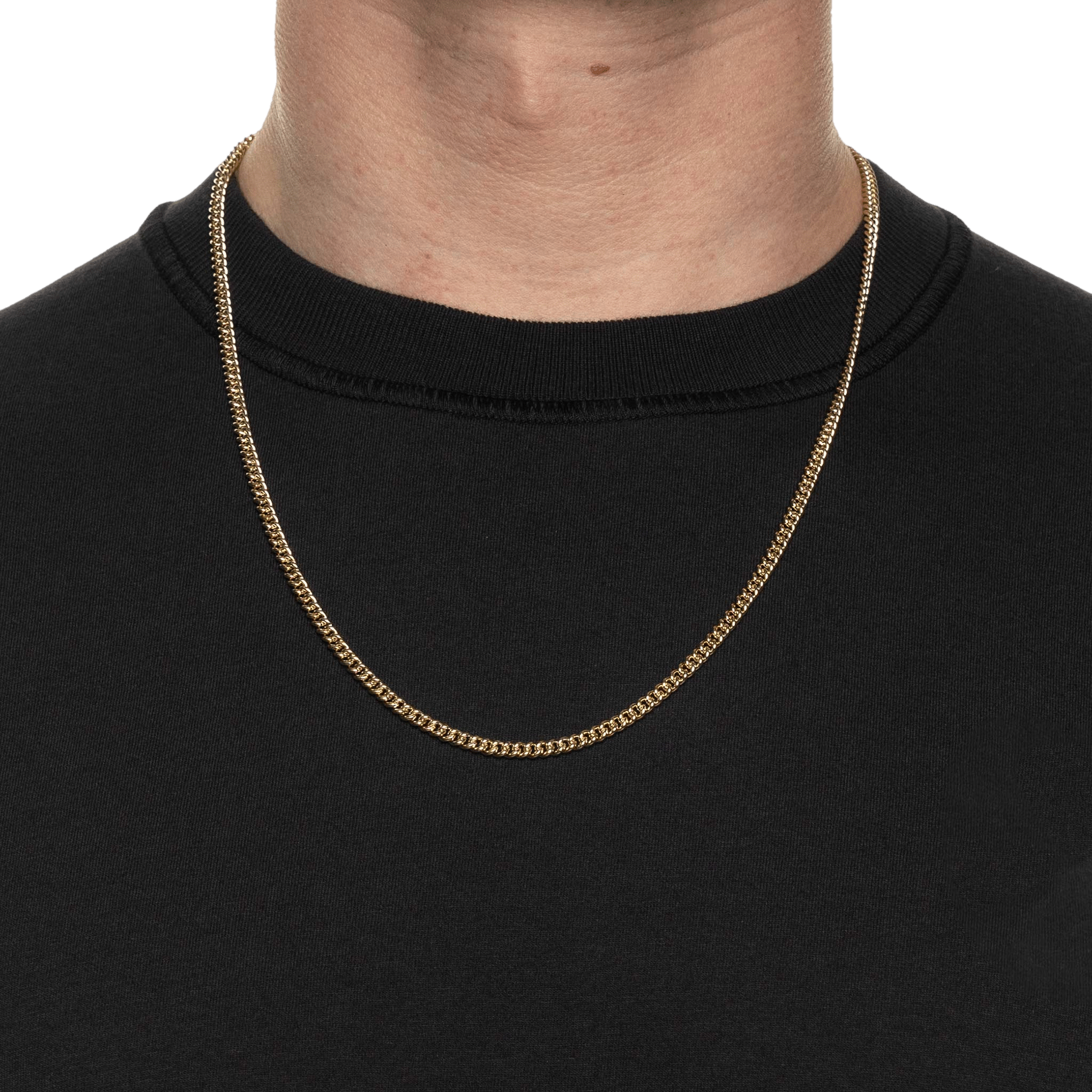 Curb Chain 4mm 14k Gold Filled - Bild 3