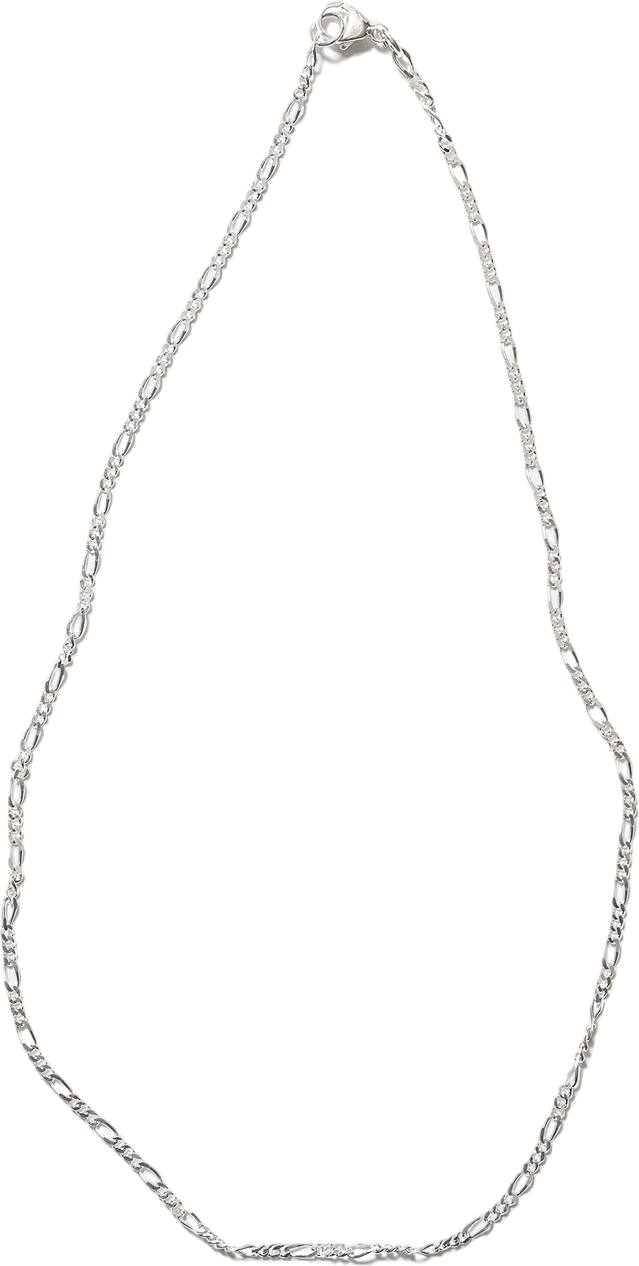 Figaro Chain Silver 925, Unisex, Equipment, other accessories, Silver, ONESIZE