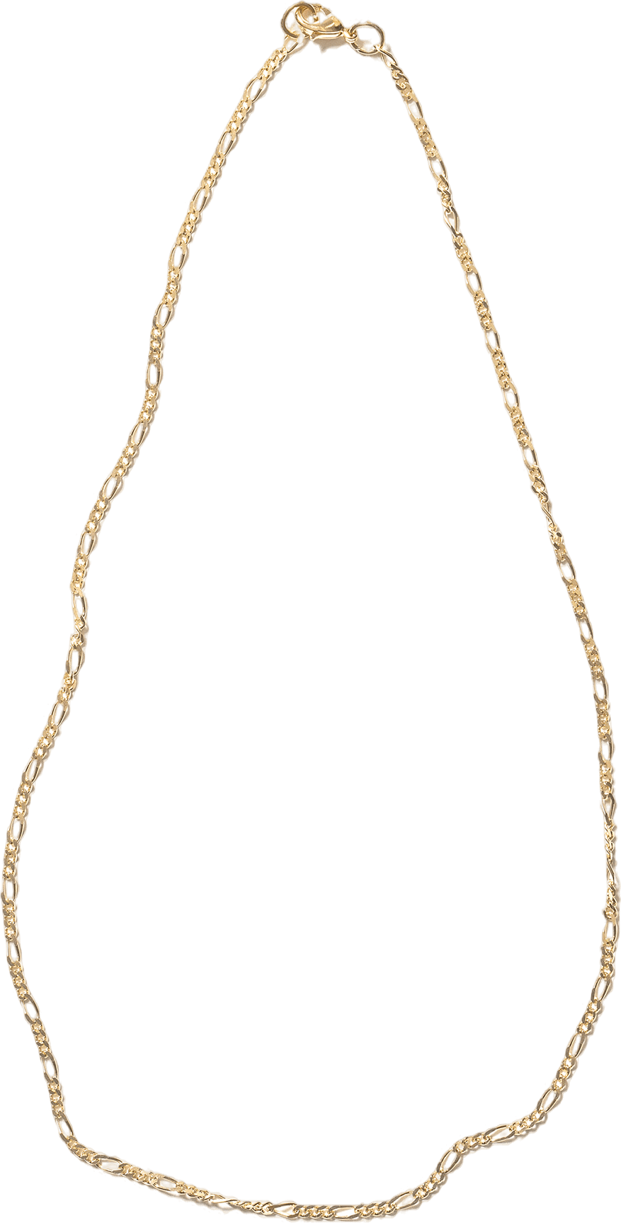 Figaro Chain 14k Gold Filled, Unisex, Equipment, other accessories, Yellow, ONESIZE