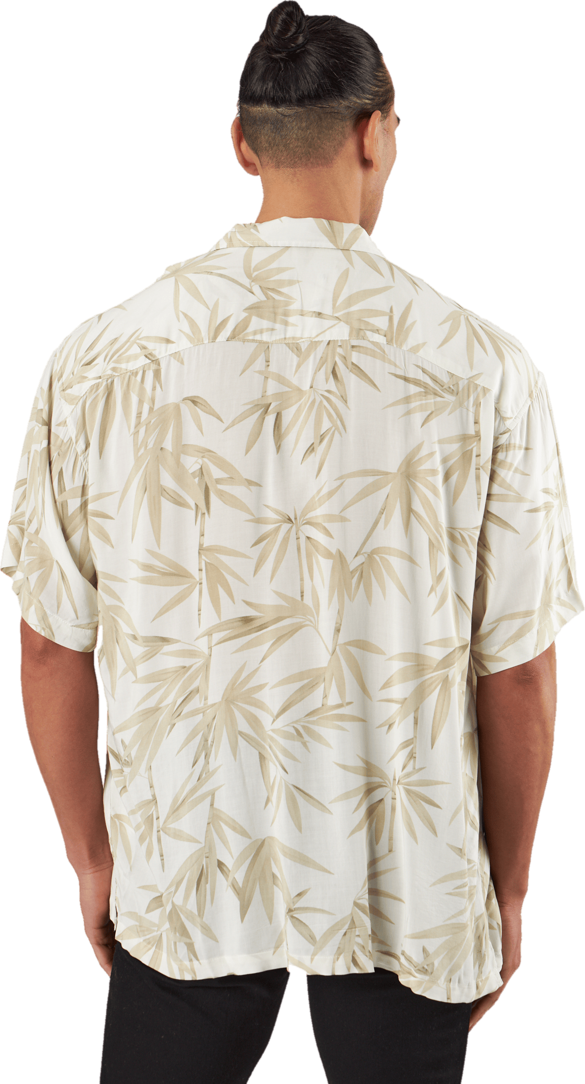 Jprbluray Print Resort Shirt S White - Bild 3