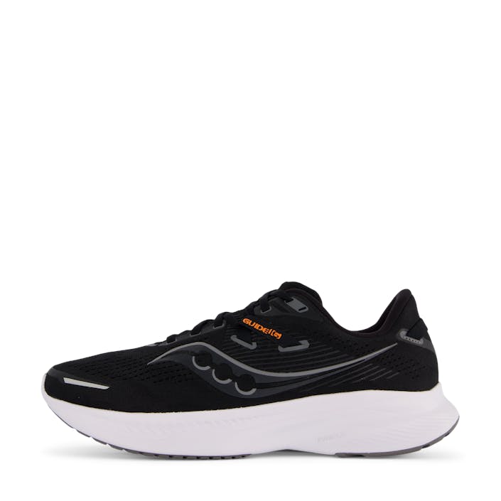 Guide 16 Wide Black/white, Male, Shoes, Running shoes, Running, Black, UK 10,5