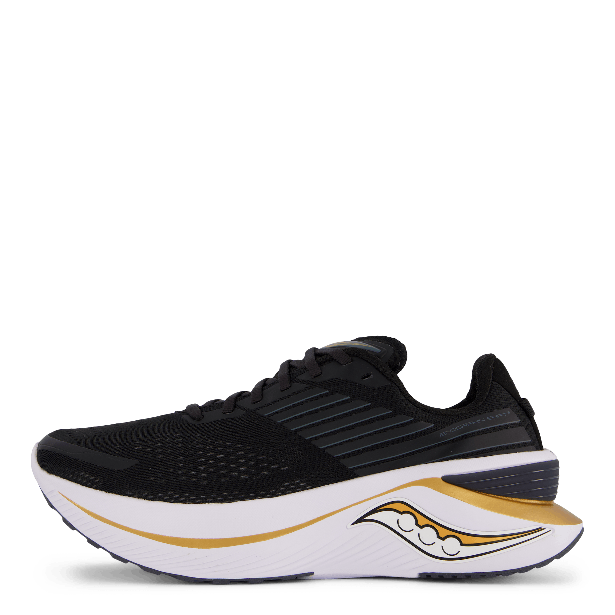 Endorphin Shift 3 Black/goldstrck, Male, Sapatos, Tênis de corrida, Corrida, Preto, EU 45