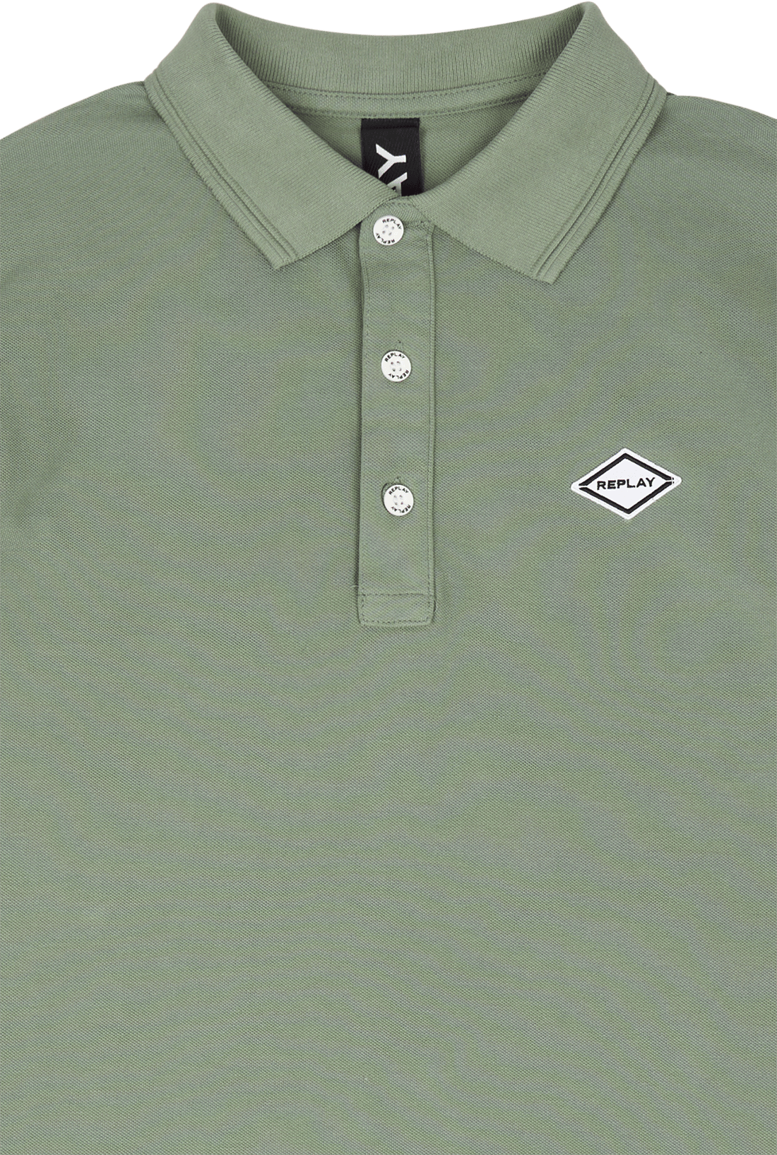 Replay Replay Polo Shirt 092 Alluminium - Bild 3