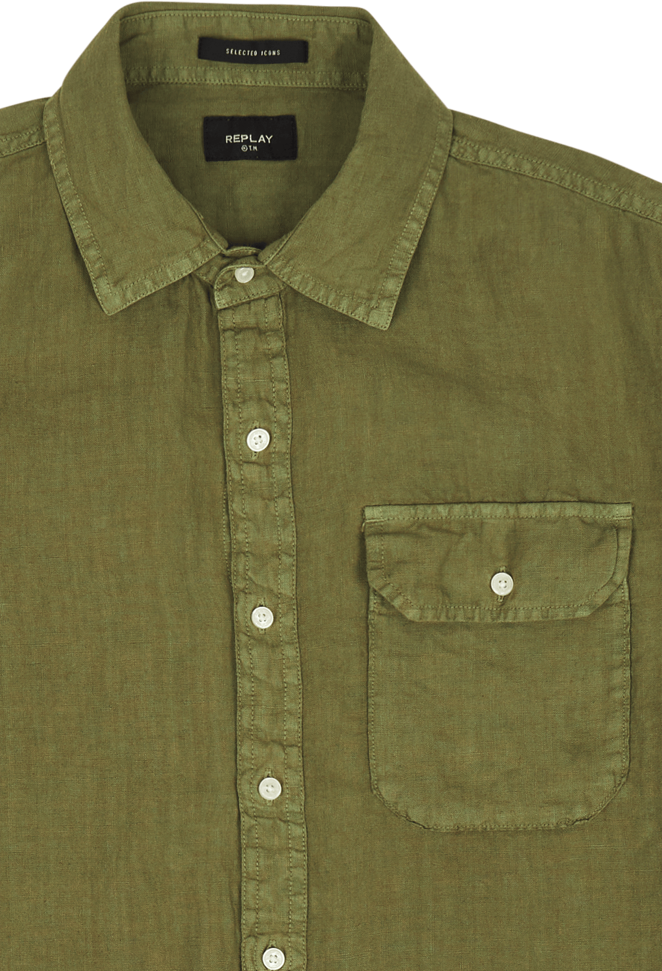 Replay Linen Shirt 833 - Bild 3