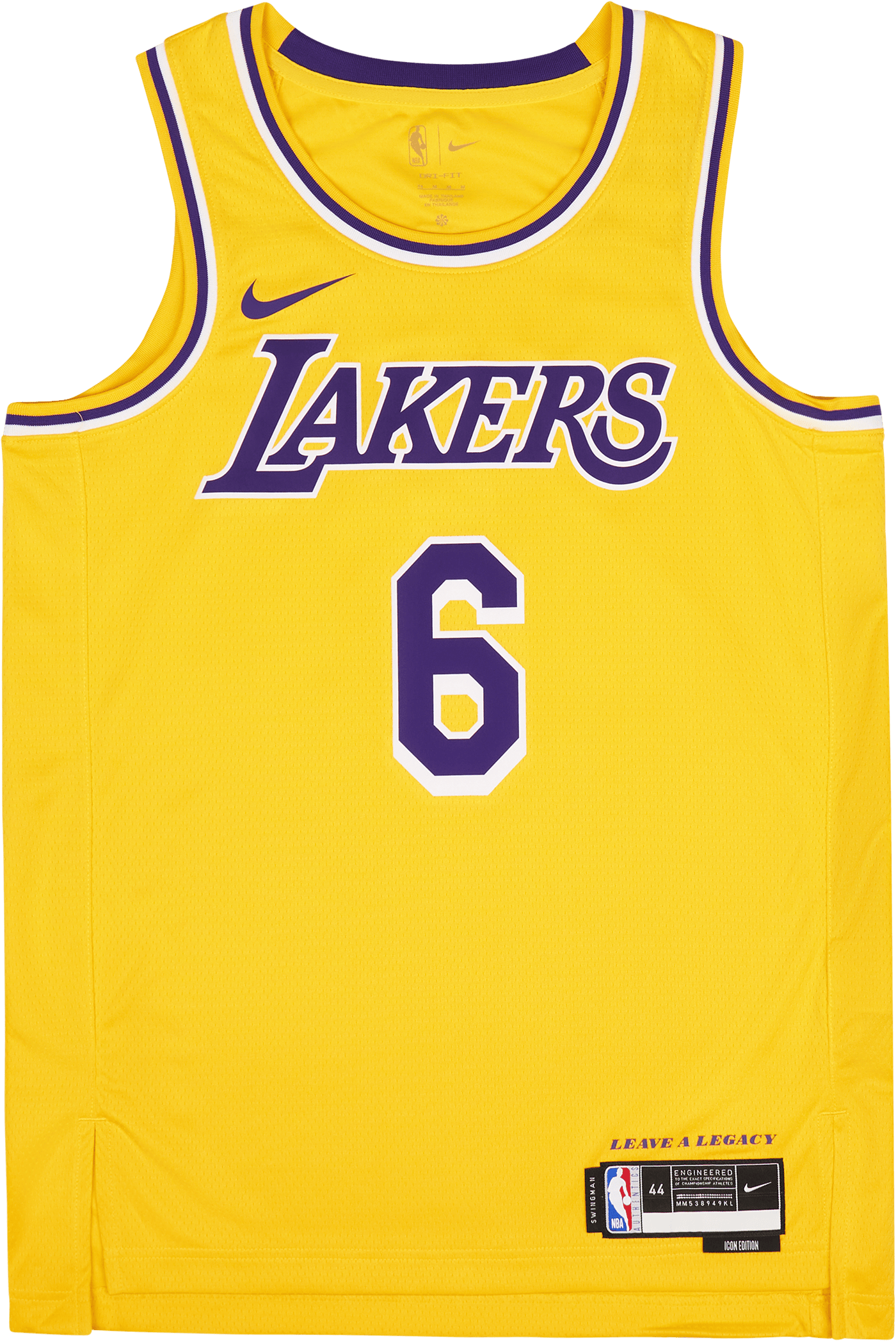 Lakers Mnk Dri-FIT Swgmn Jersey  Icn 22
