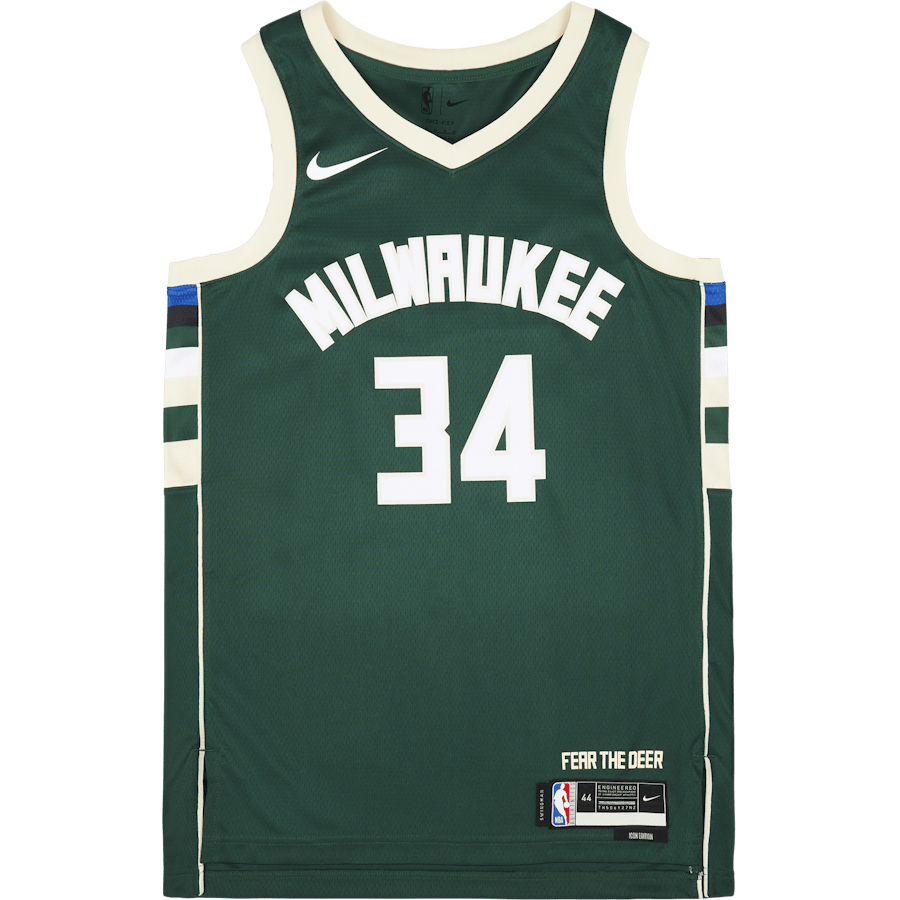 Bucks Dri-FIT Swgmn Jersey Icn 22 Fir