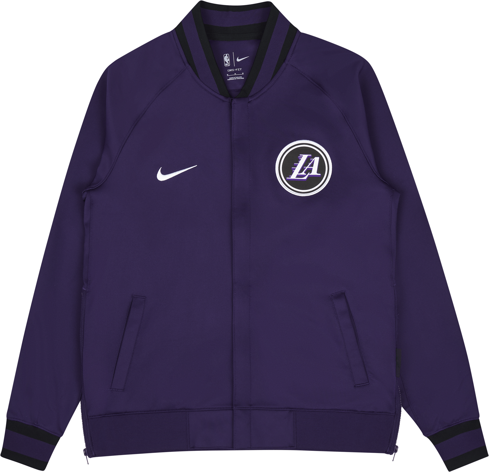 Lakers M Nk Dri-FIT Shwtm Ls Fz Ce Ink