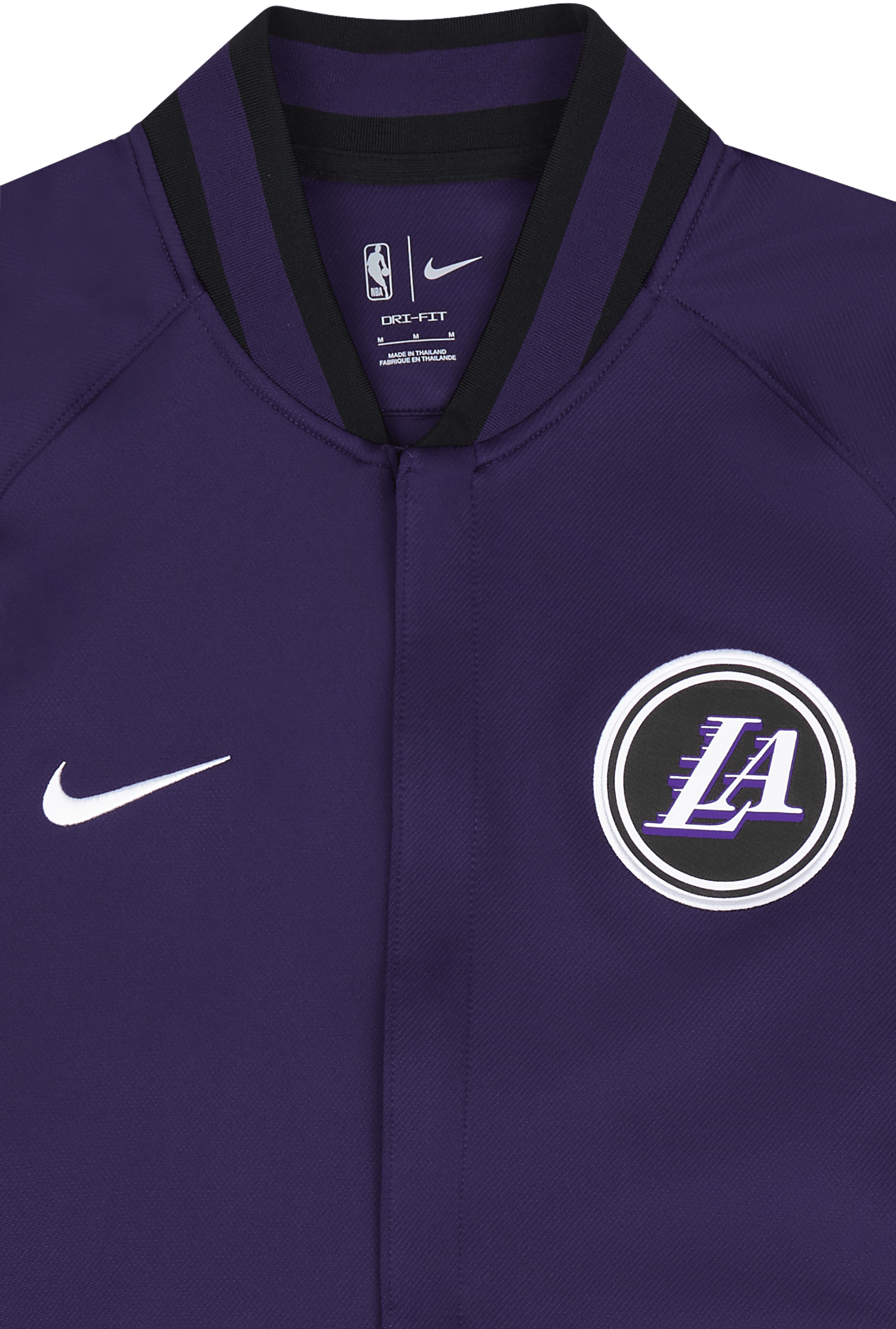 Lakers M Nk Dri-FIT Shwtm Ls Fz Ce Ink - Bild 3