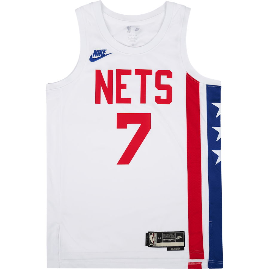 Nets Mnk Dri-FIT Swgmn Jersey Hwc 22
