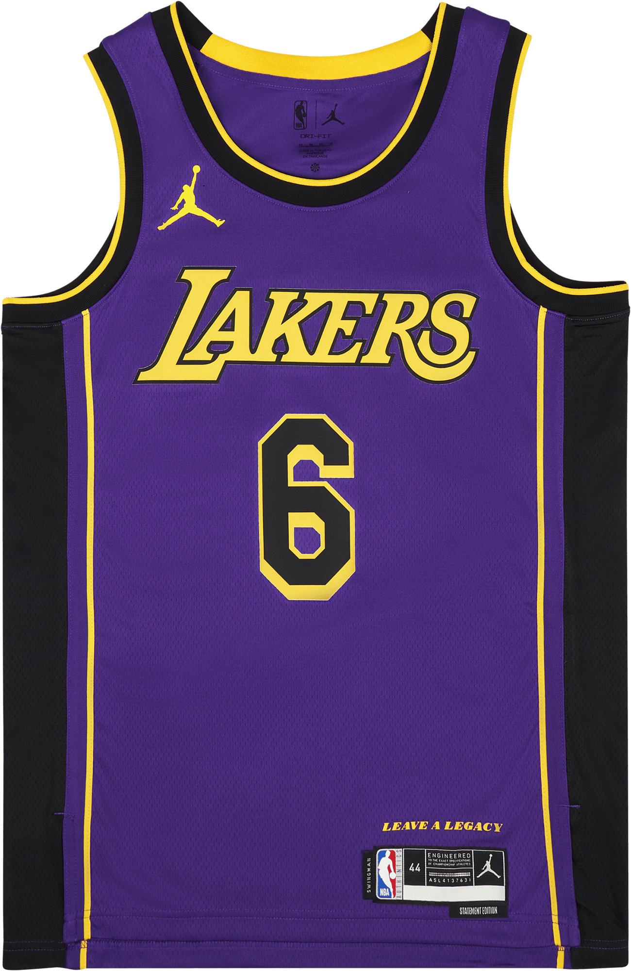 Lakers Mnk Dri-FIT Swgmn Jersey  Stm 22