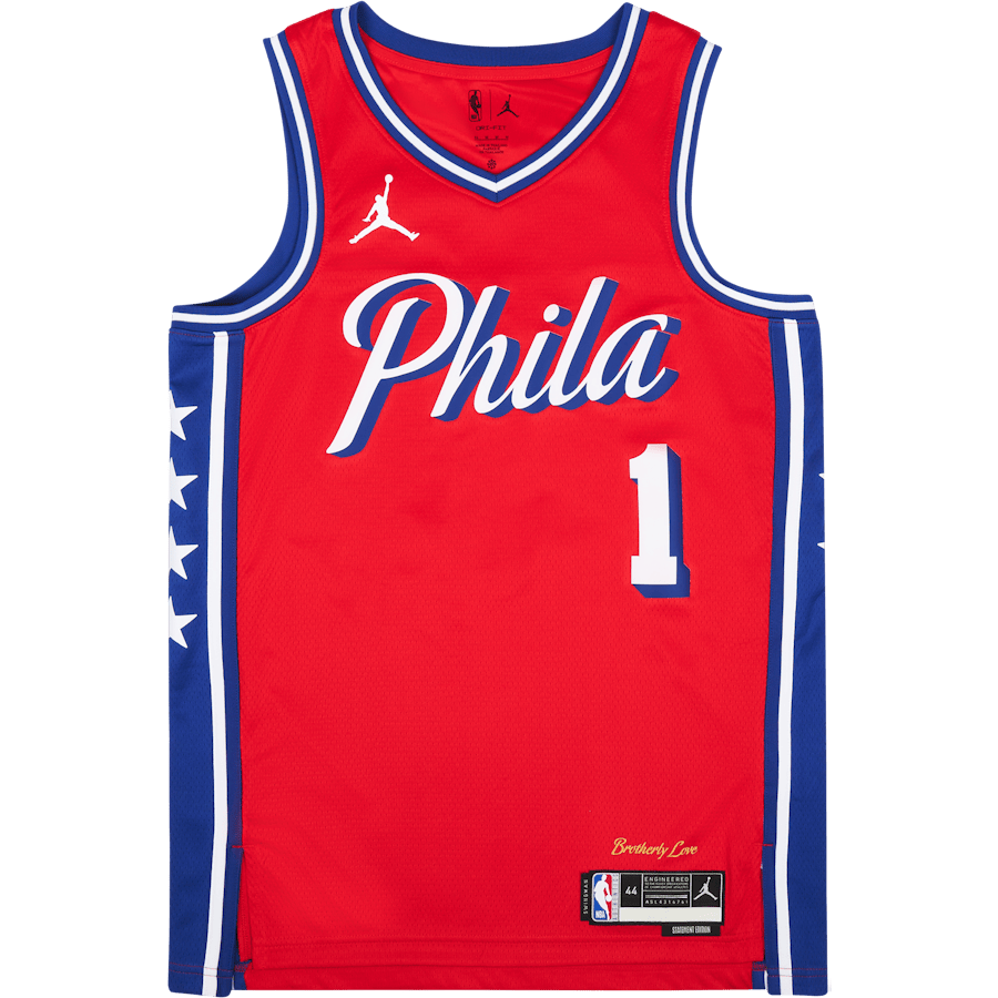 76ers Dri-FIT Swgmn Jersey Stm 22 University