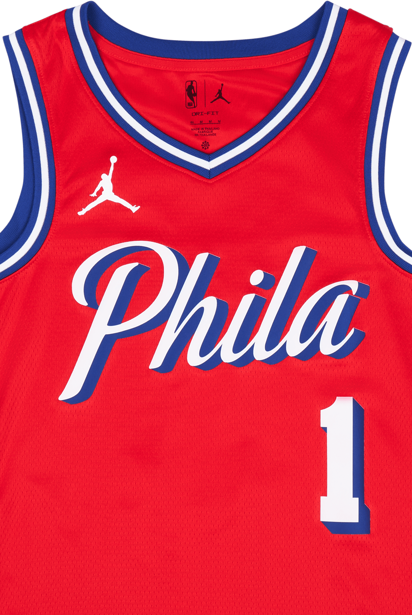 76ers Dri-FIT Swgmn Jersey  Stm 22 University - Bild 3