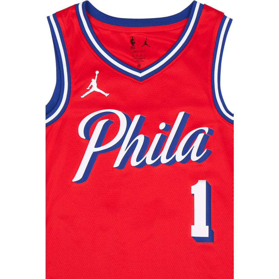 76ers Dri-FIT Swgmn Jersey Stm 22 University - Bild 3
