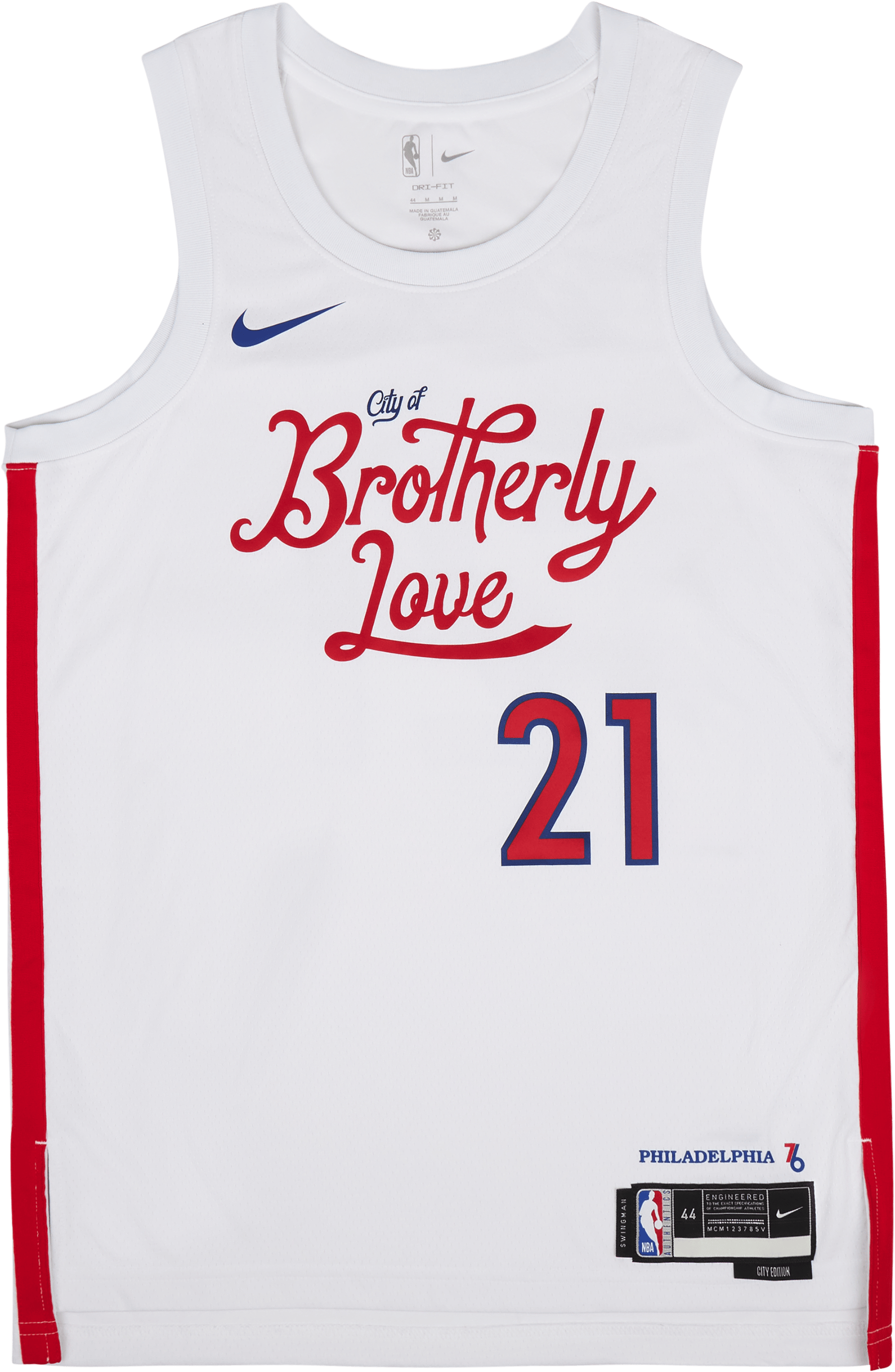 76ers Dri-FIT Swgmn Jersey  Ce 22