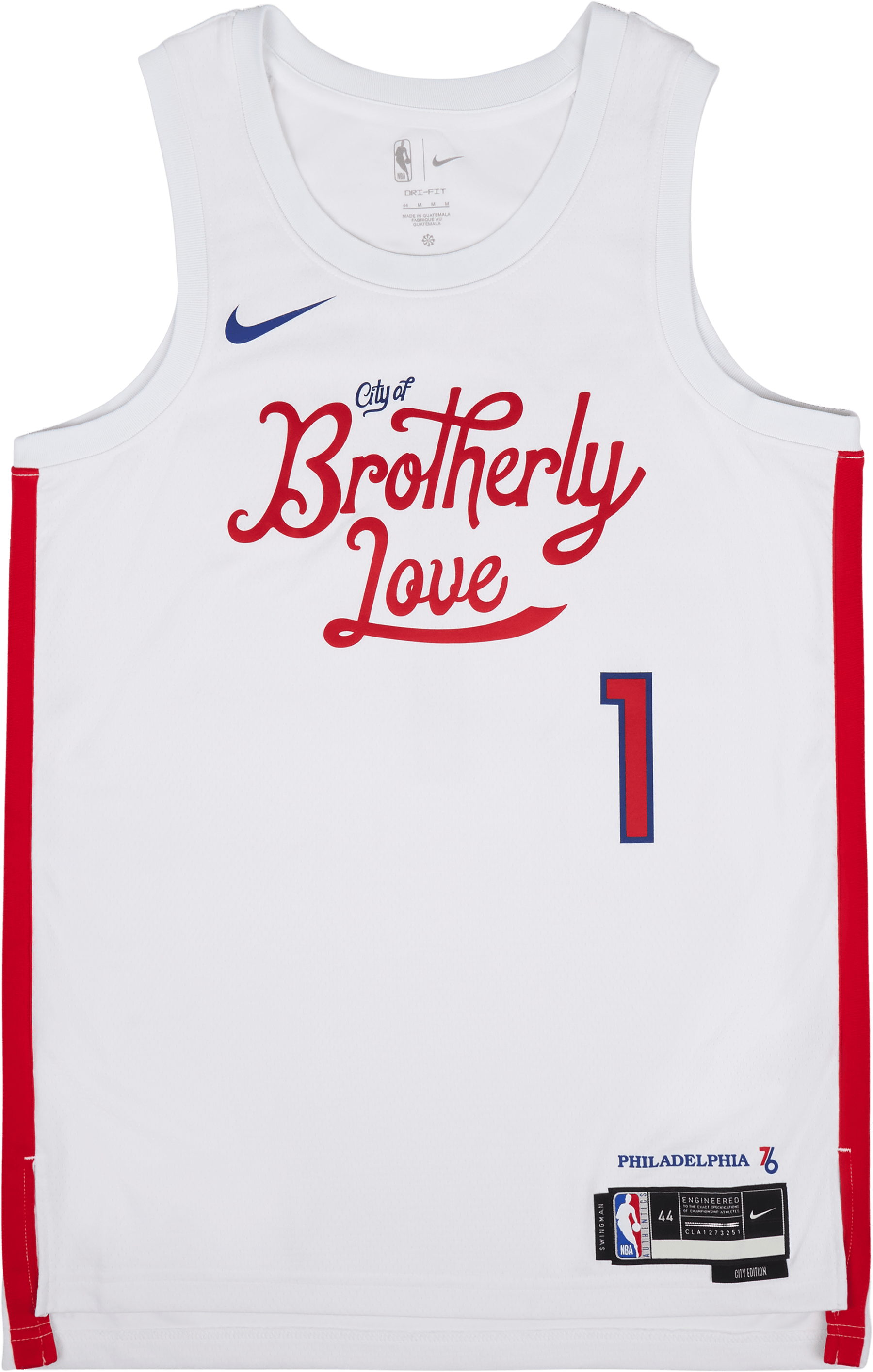 76ers Dri-FIT Swgmn Jersey  Ce 22