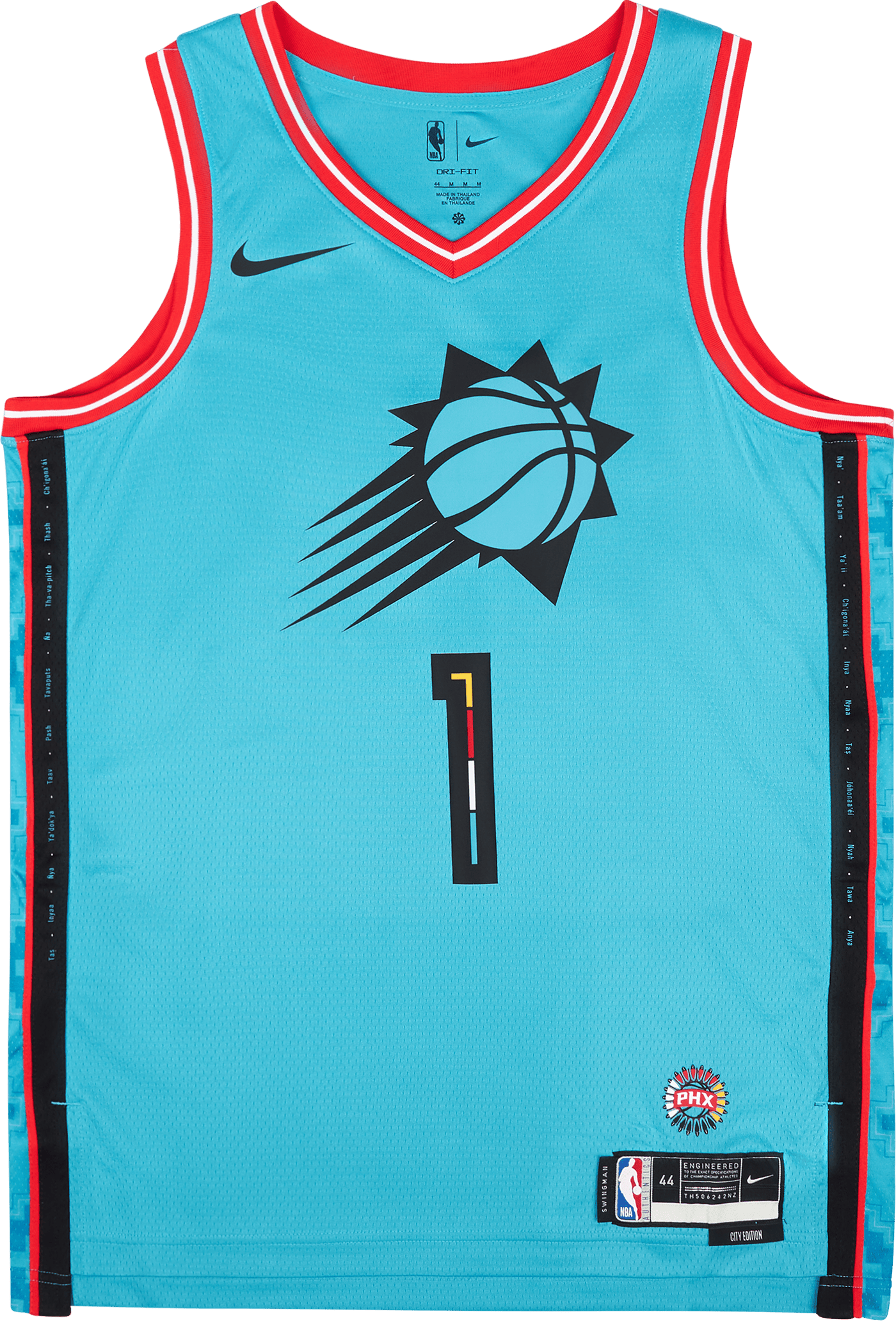 Suns Dri-FIT Swgmn Jersey  Ce 22 Dk