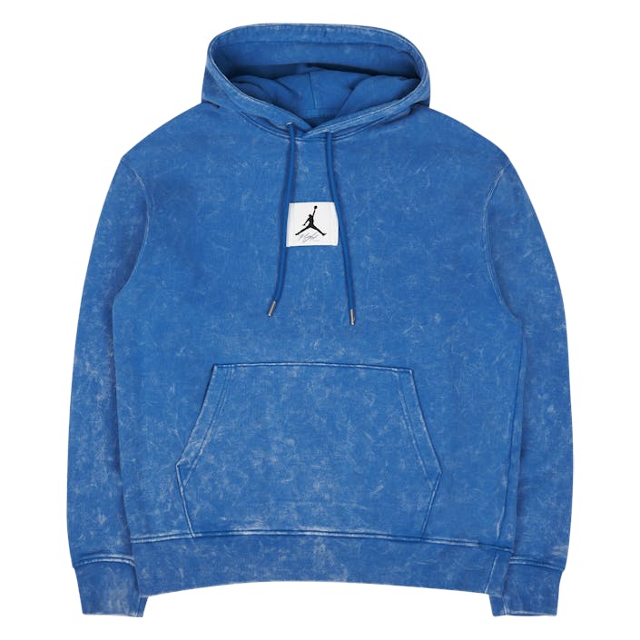 M J Ess Stmt Wash Flc Po True Blue, Male, Kleding, Hoodies & Sweatshirts, S