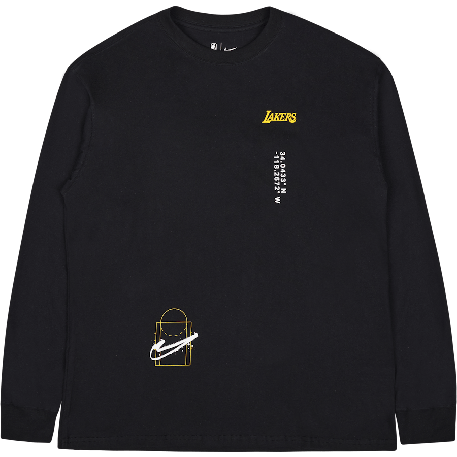 Lakers M Nk Cts Max90 Ls Tee