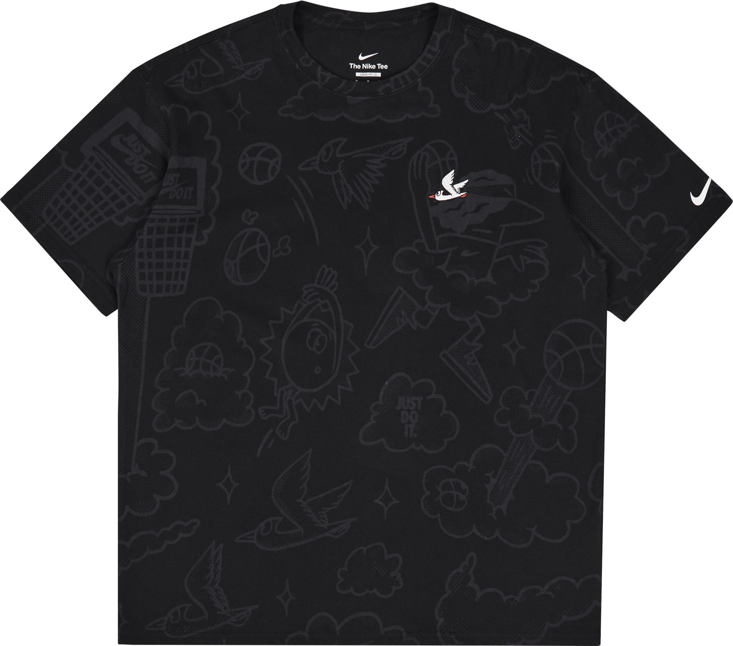 M Nk Tee M90 Max Bball Aop