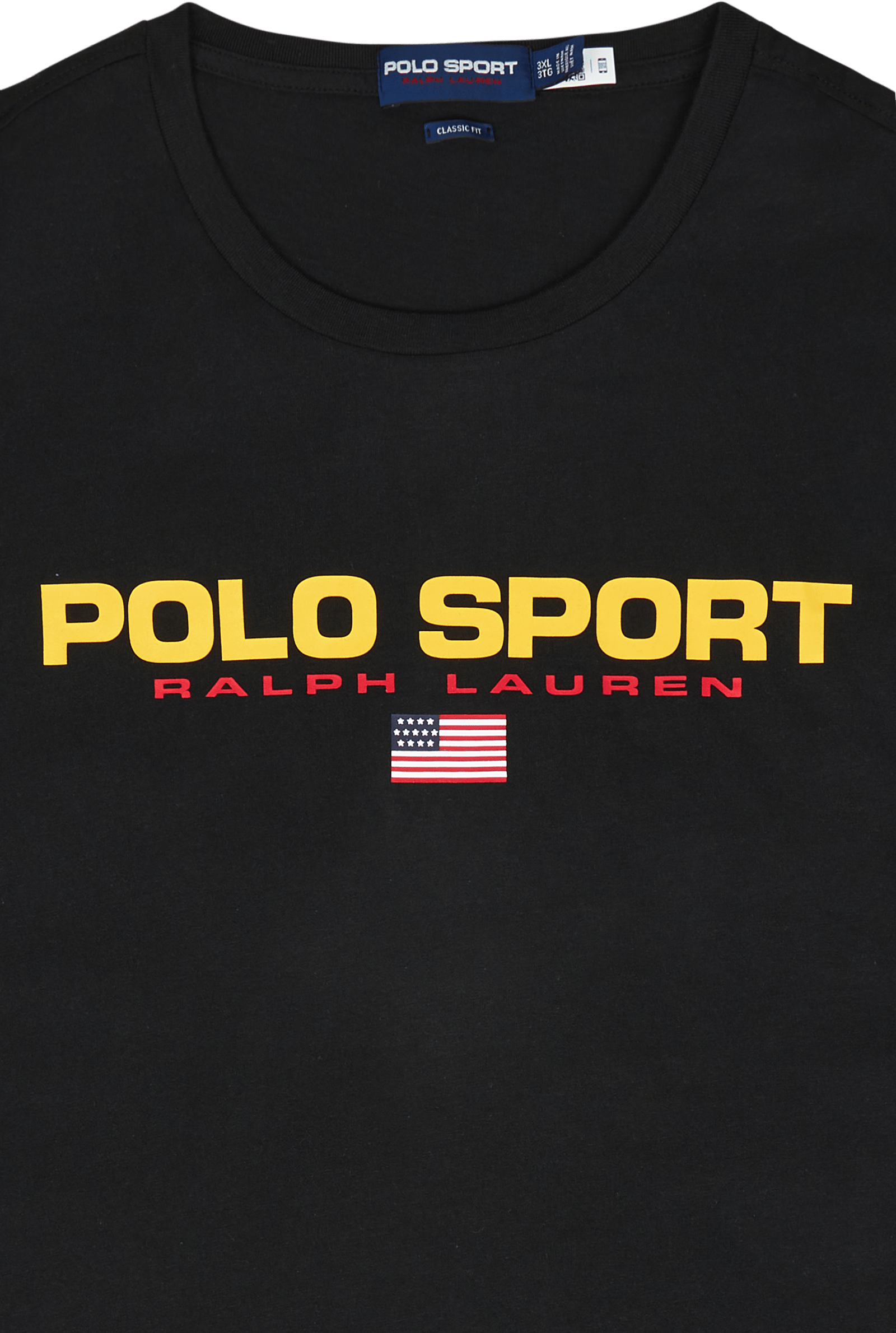 Classic Fit Polo Sport Jersey T-Shirt Polo Black / Gold - Bild 3