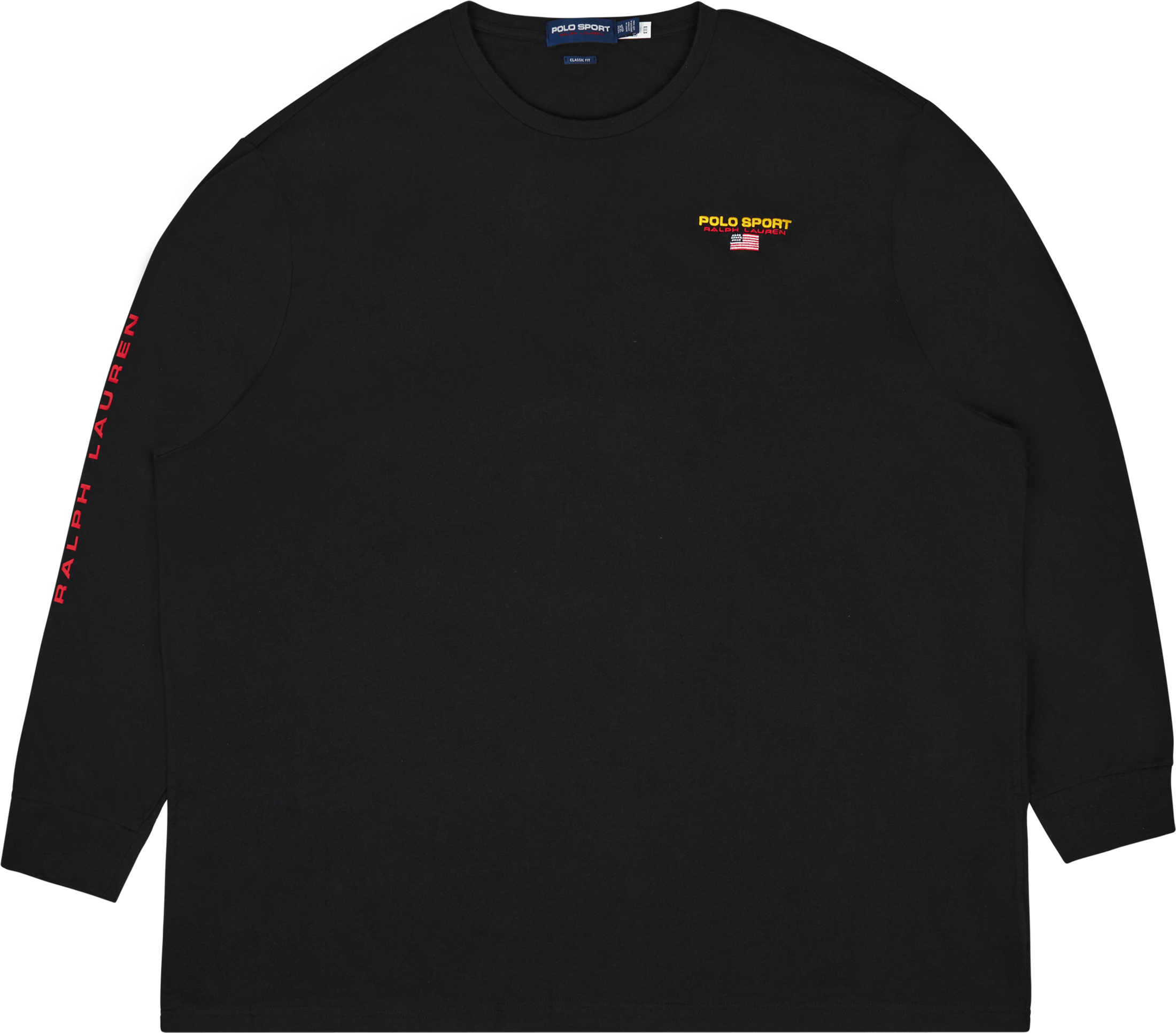 Classic Fit Polo Sport Jersey T-Shirt Polo Black / Gold