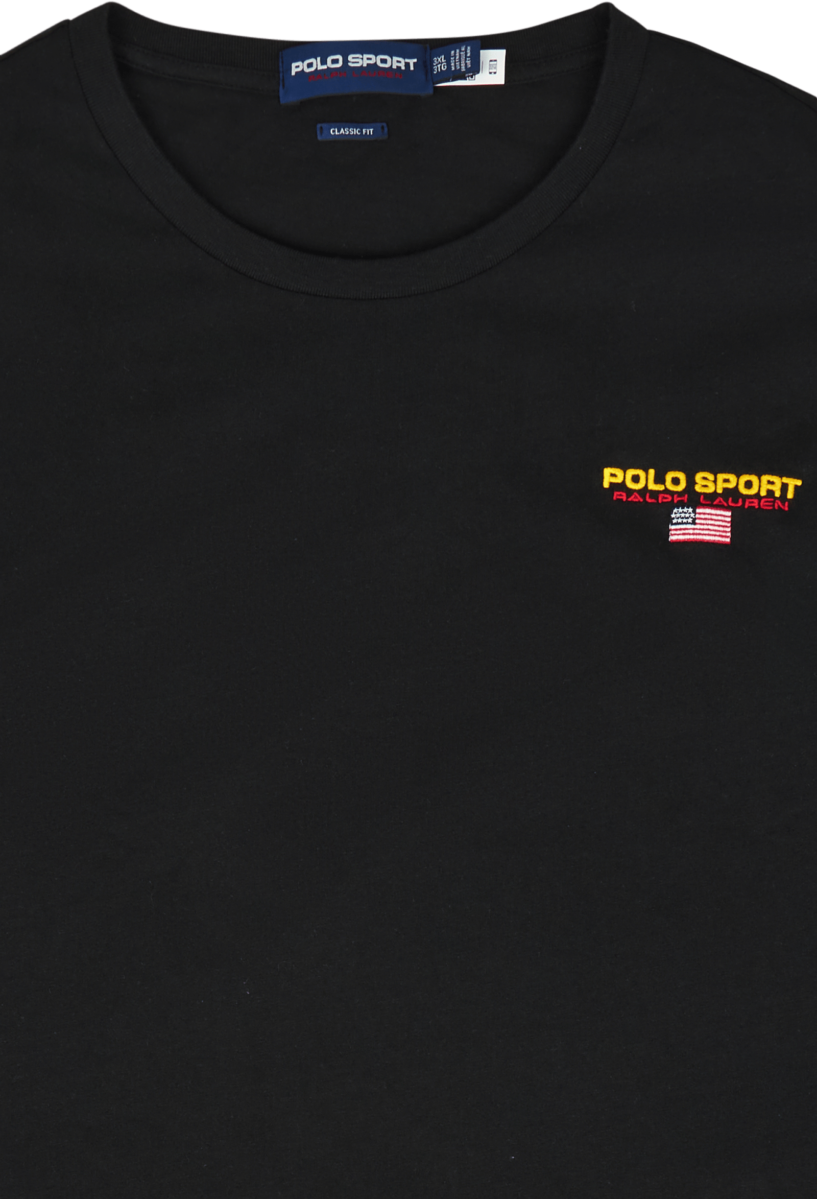 Classic Fit Polo Sport Jersey T-Shirt Polo Black / Gold - Bild 3
