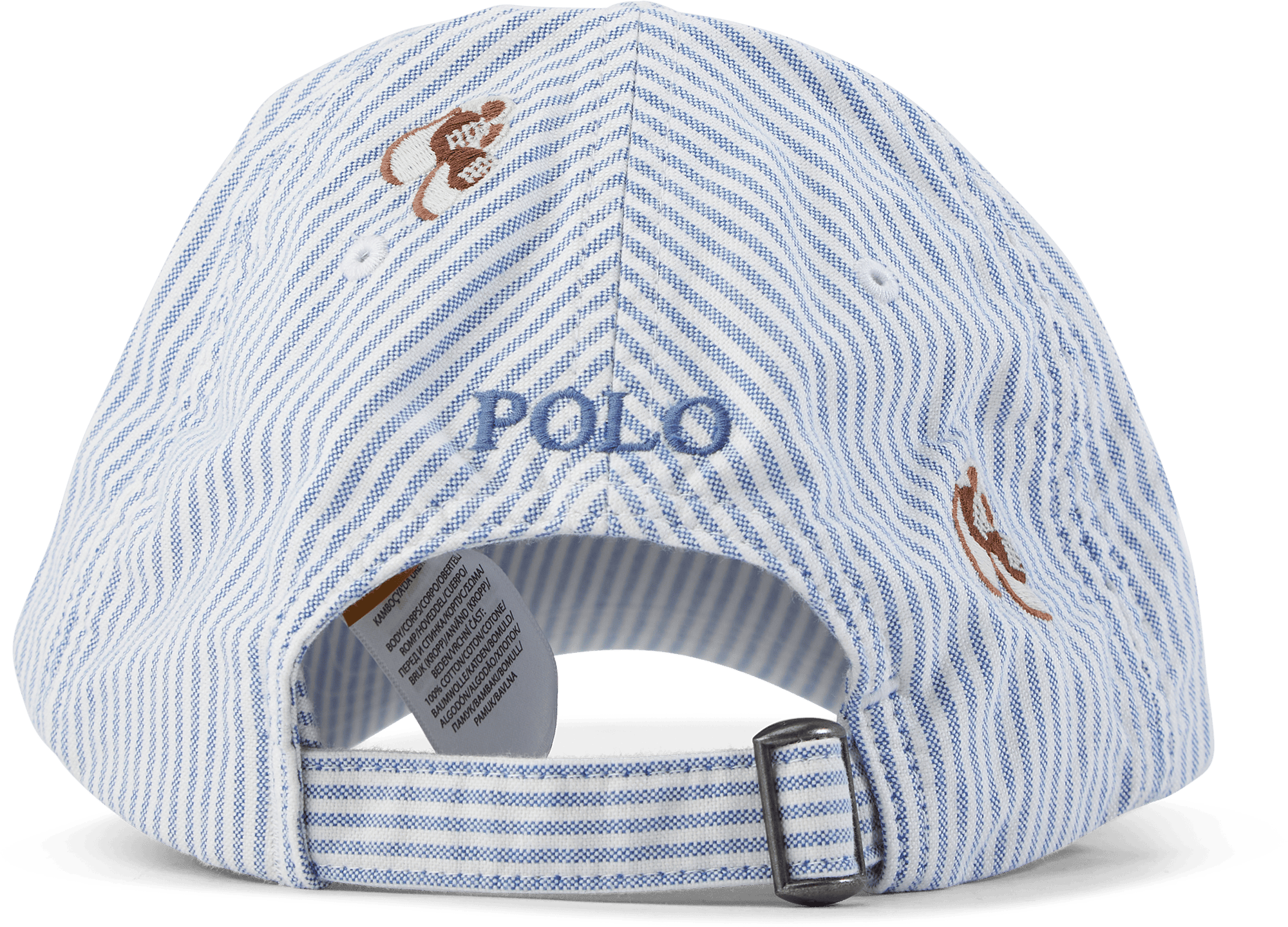 Polo Ralph Lauren Oxford-classic Sport Cap Oxford Stripe Emb - Bild 3