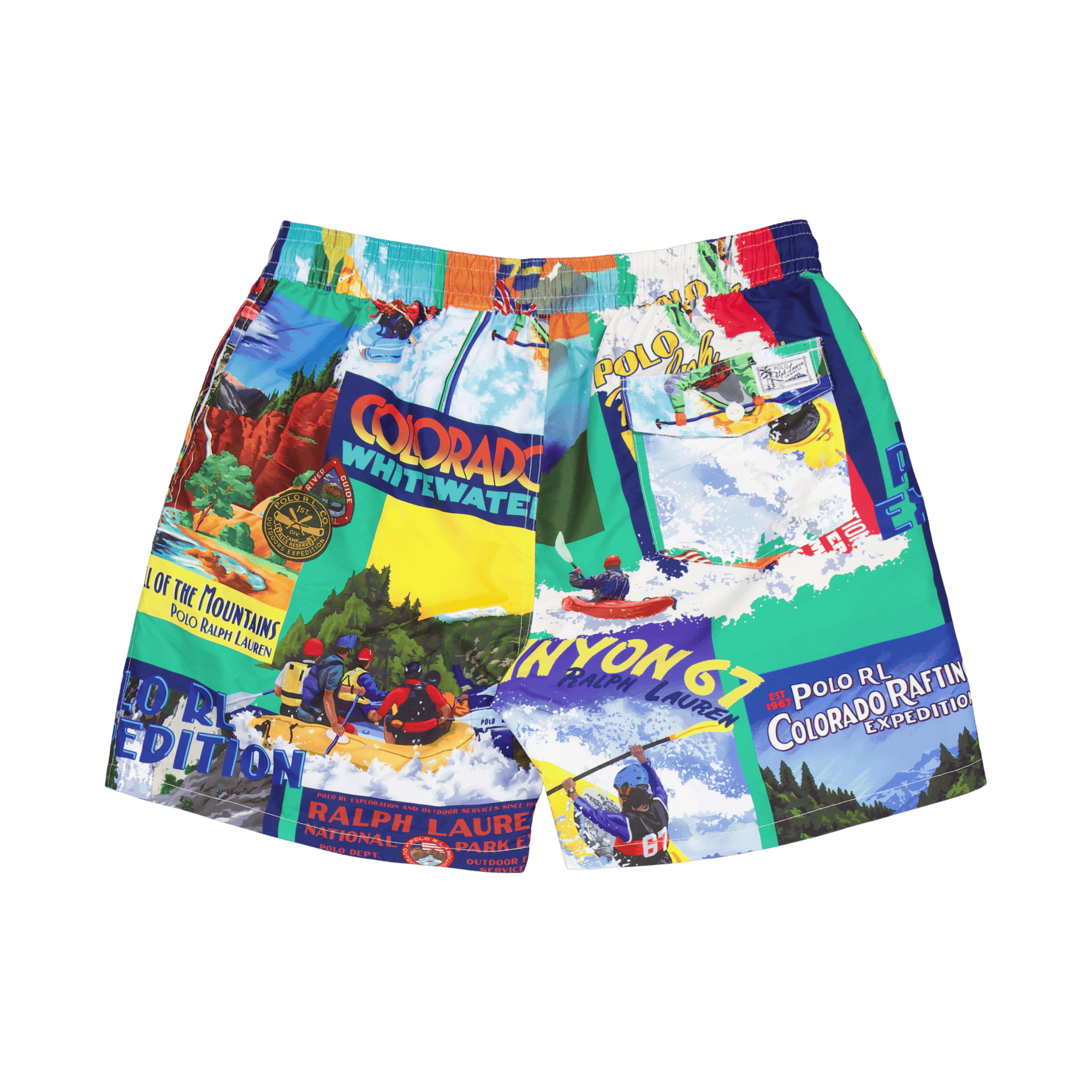 5.75-Inch Traveler Classic Swim Trunk Kayak Expedition - Bild 2