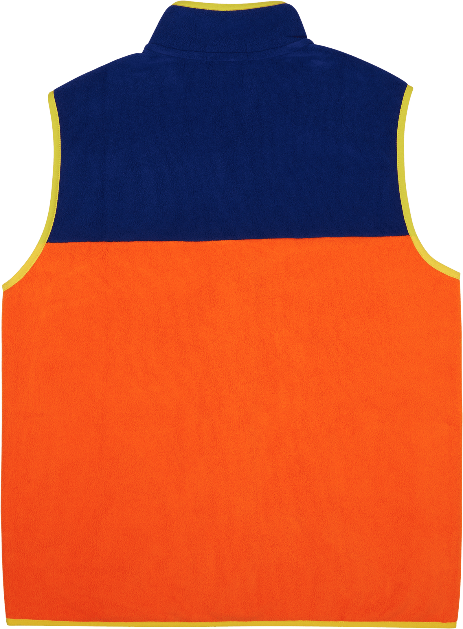 Color-Blocked Brushed Fleece Vest Sailing Orange Multi - Bild 2