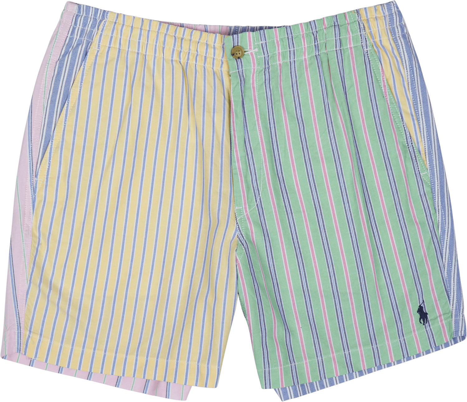 6-Inch Polo Prepster Oxford Short Colorblock, Male, Klær, Bottoms, Flerfarget, M