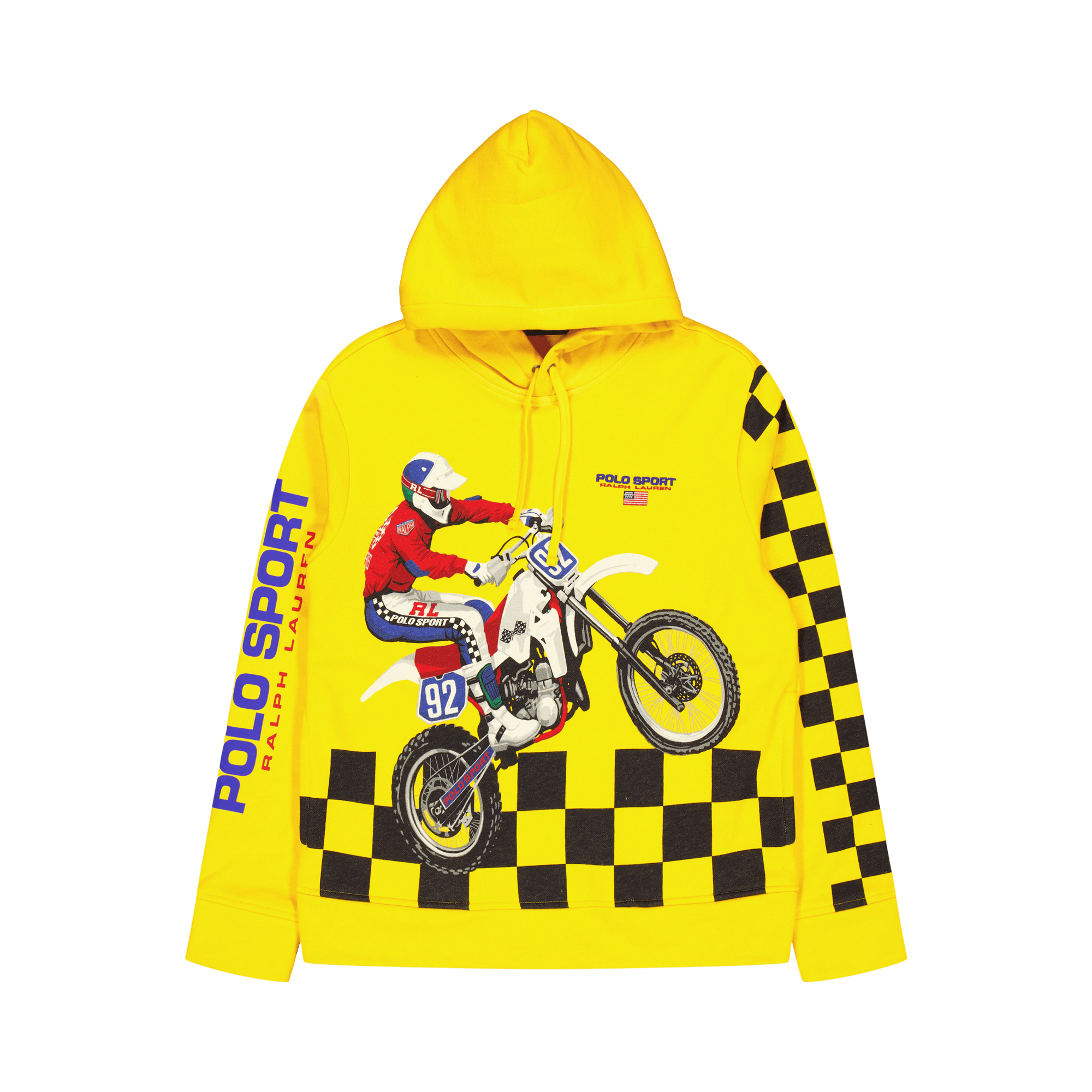 Polo Sport Motocross-Print Hoodie Engineered Victory Lap