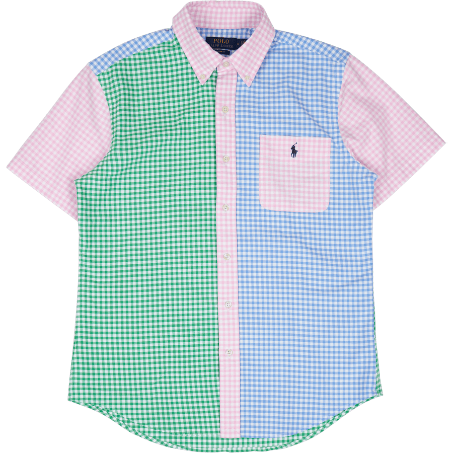 40/1 Lw Yd Oxford-cubdpppktss 5967 Gingham Funshirt