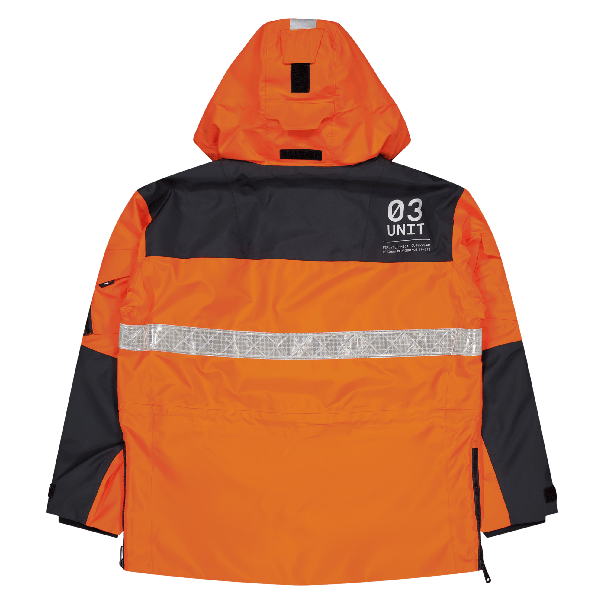 Tech Taffeta-patterson Jacket Sailing Orange - Bild 3